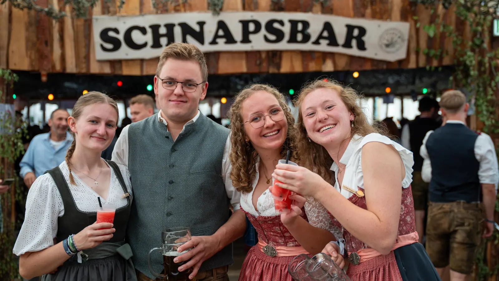 Highlights vom Flosser Kirwa Frühschoppen. (Bild: Marina Gube)