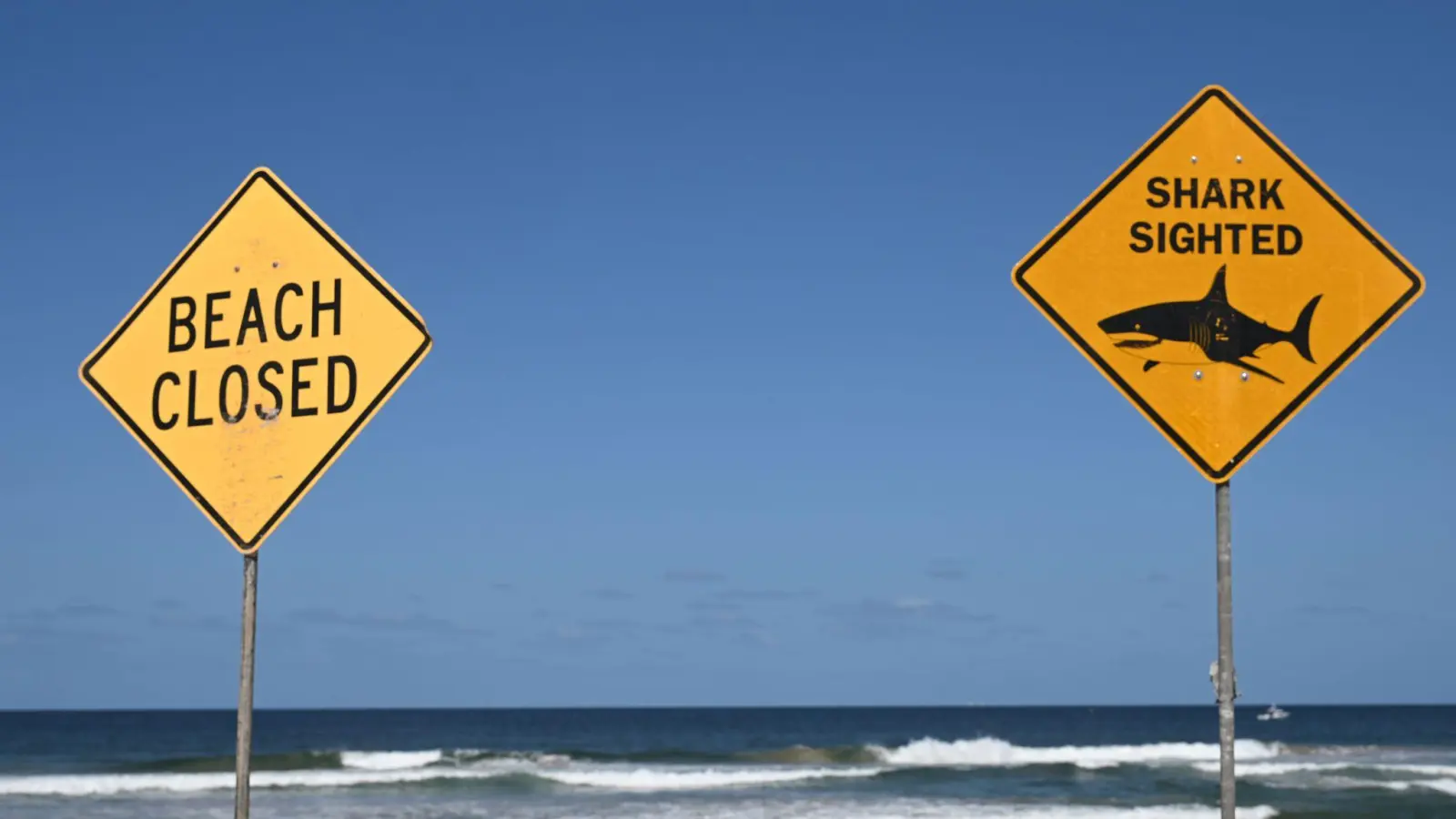 Die Strände in der Region wurden zunächst gesperrt. (Symbolbild) (Bild: Dean Lewins/AAP/dpa)