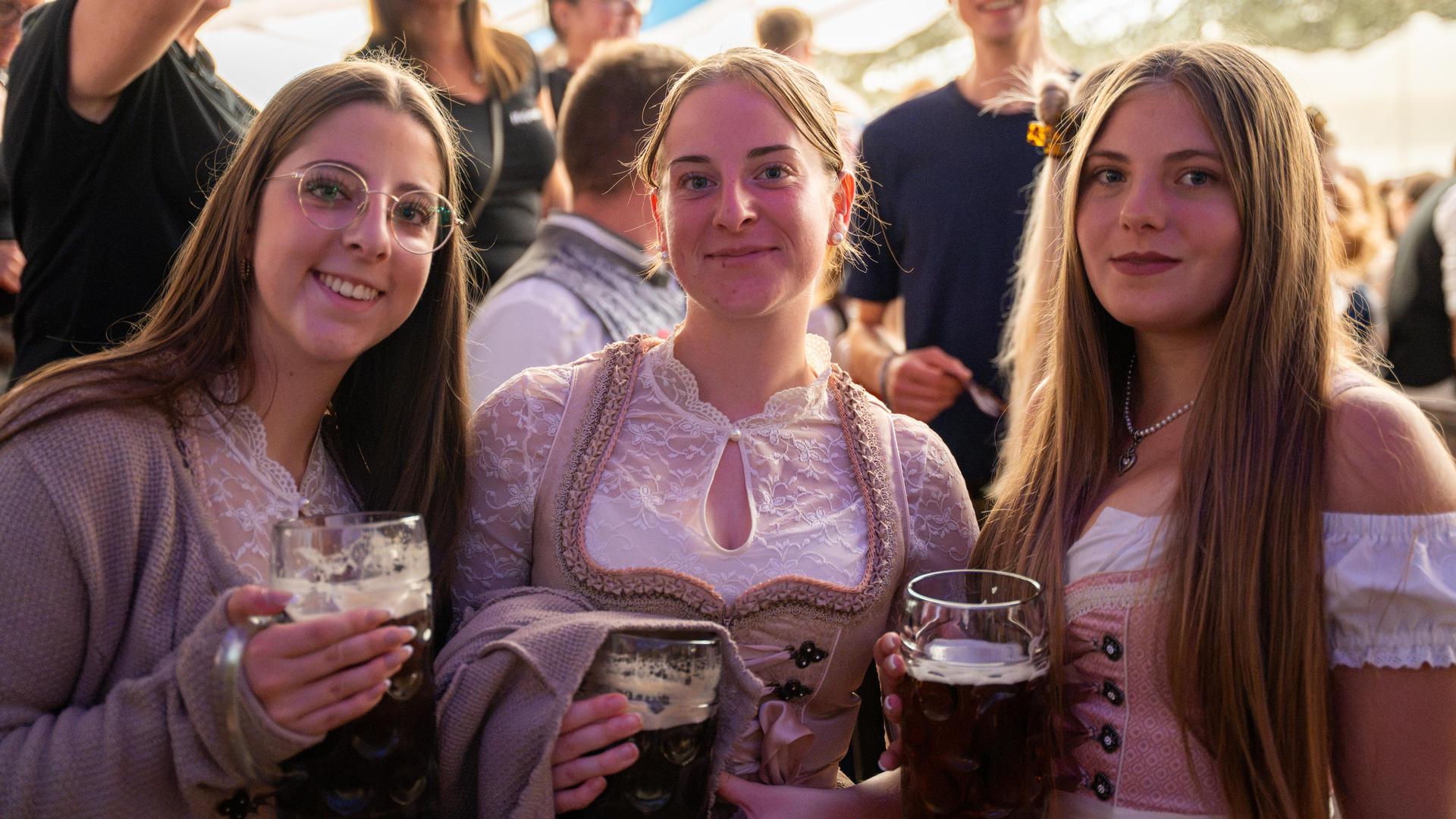 Highlights vom Flosser Kirwa Frühschoppen. (Bild: Marina Gube)