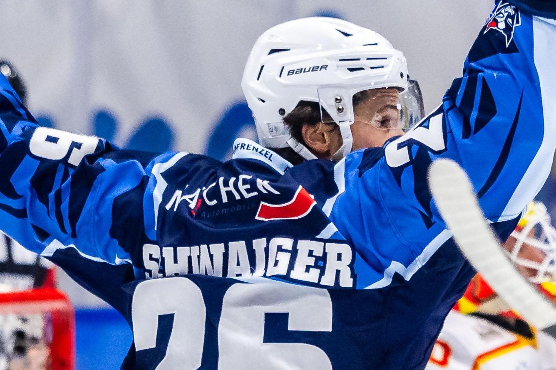 In der neuen Folge „Powerplay” geht es um den gelungen Klassenerhalt und die Zukunft der Blue Devils Weiden. (Bild: Tobias Neubert)