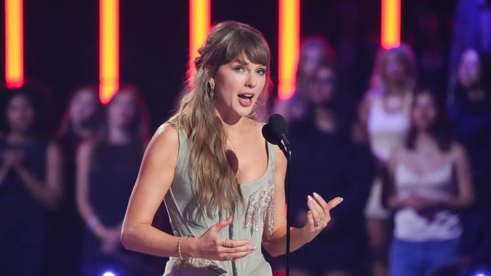 Taylor Swift hat einen neuen Song veröffentlicht. (Archivbild) (Bild: Chris Pizzello/Invision/AP/dpa)