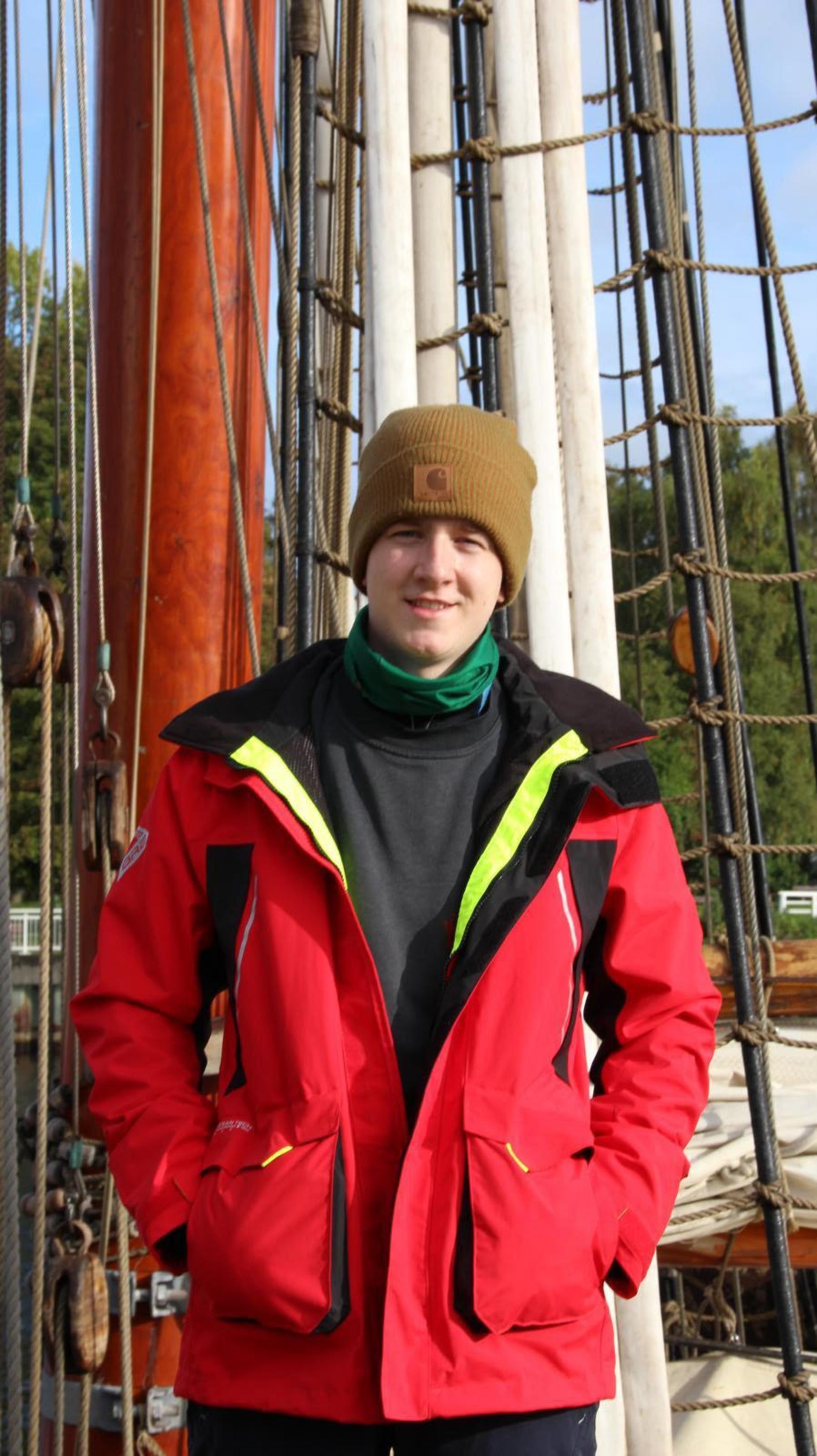 Vinzenz Schichtl ist einer der Teilnehmer von „Klassenzimmer unter Segeln”.  (Bild: Klassenzimmer unter Segeln)