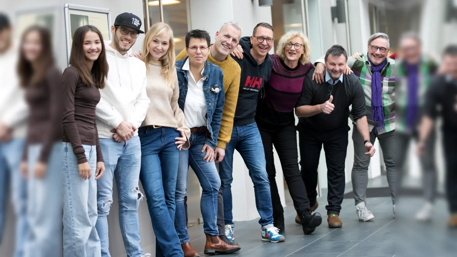 Das Team des Evangelisch-Lutherischen Dekanats Cham/Sulzbach-Rosenberg/Weiden. (Bild: Sandra Hirschke)