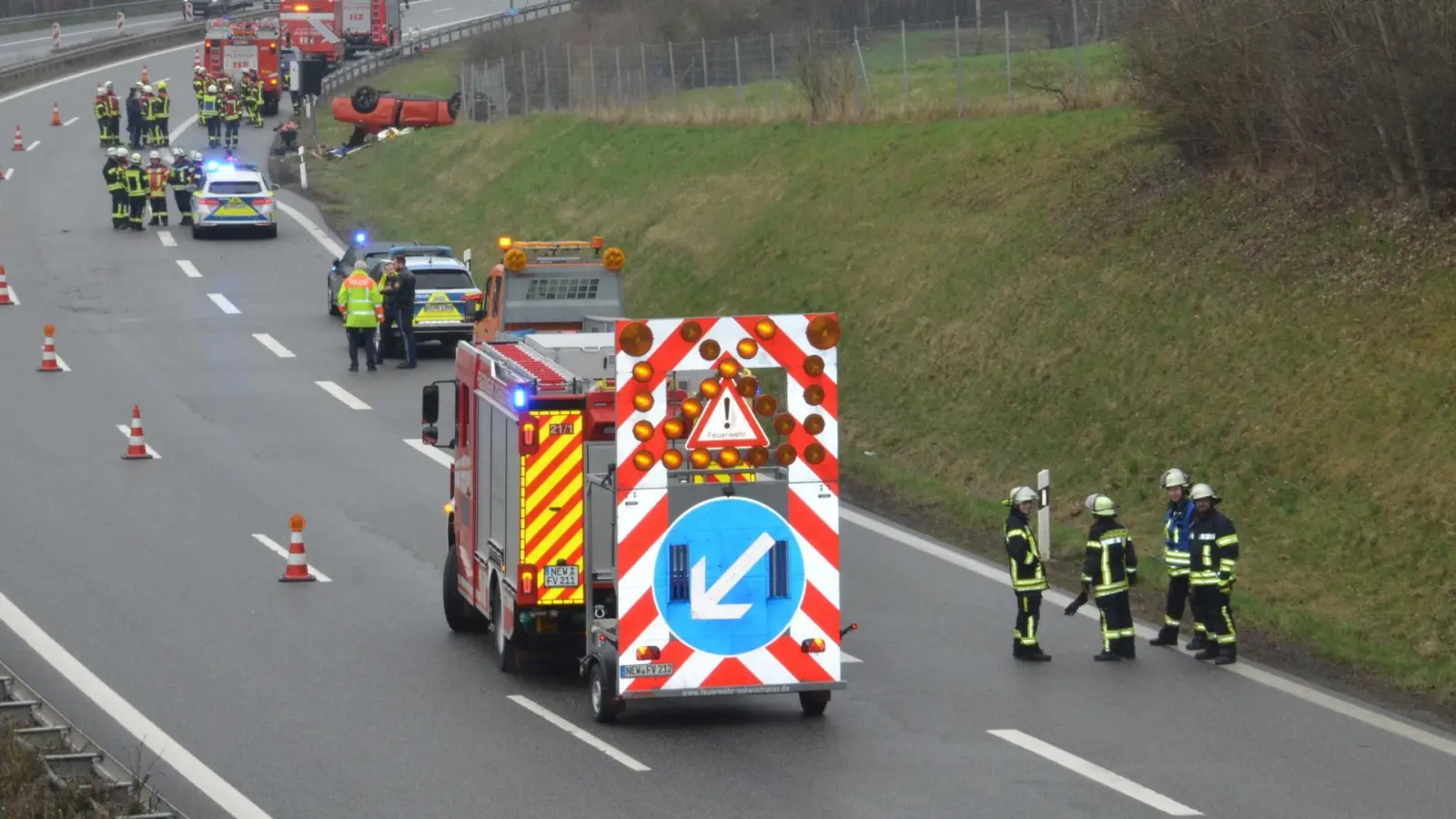 Auf der A 6 hat sich zwischen Pleystein und Waidhaus ein Unfall ereignet. (Bild: Elisabeth Dobmayer )