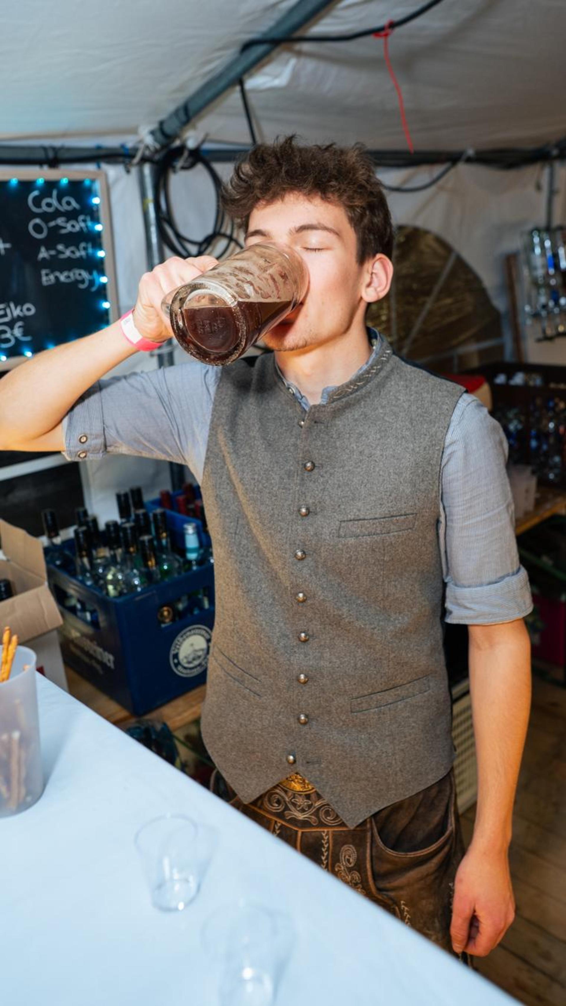 Unser Fotograf war für euch auf der Kirwa in Schwarzenbach. (Bild: Hannes Stock)