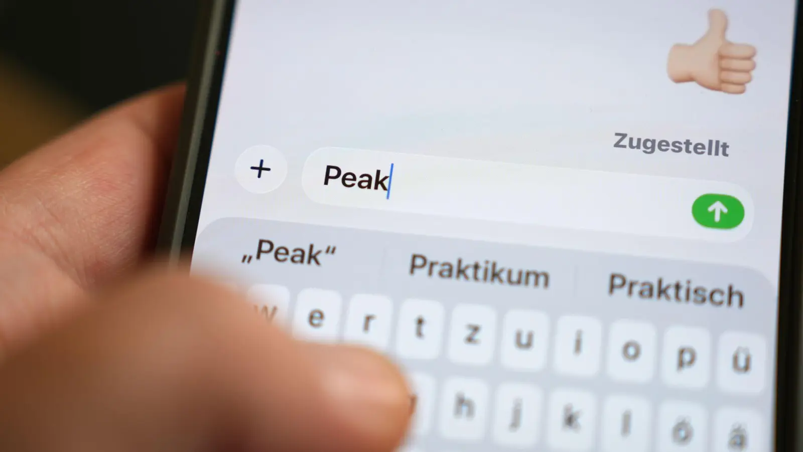 Wenn etwas „Peak“ ist, ist das ein Zeichen für etwas besonders Gutes. (Bild: Marcus Brandt/dpa)