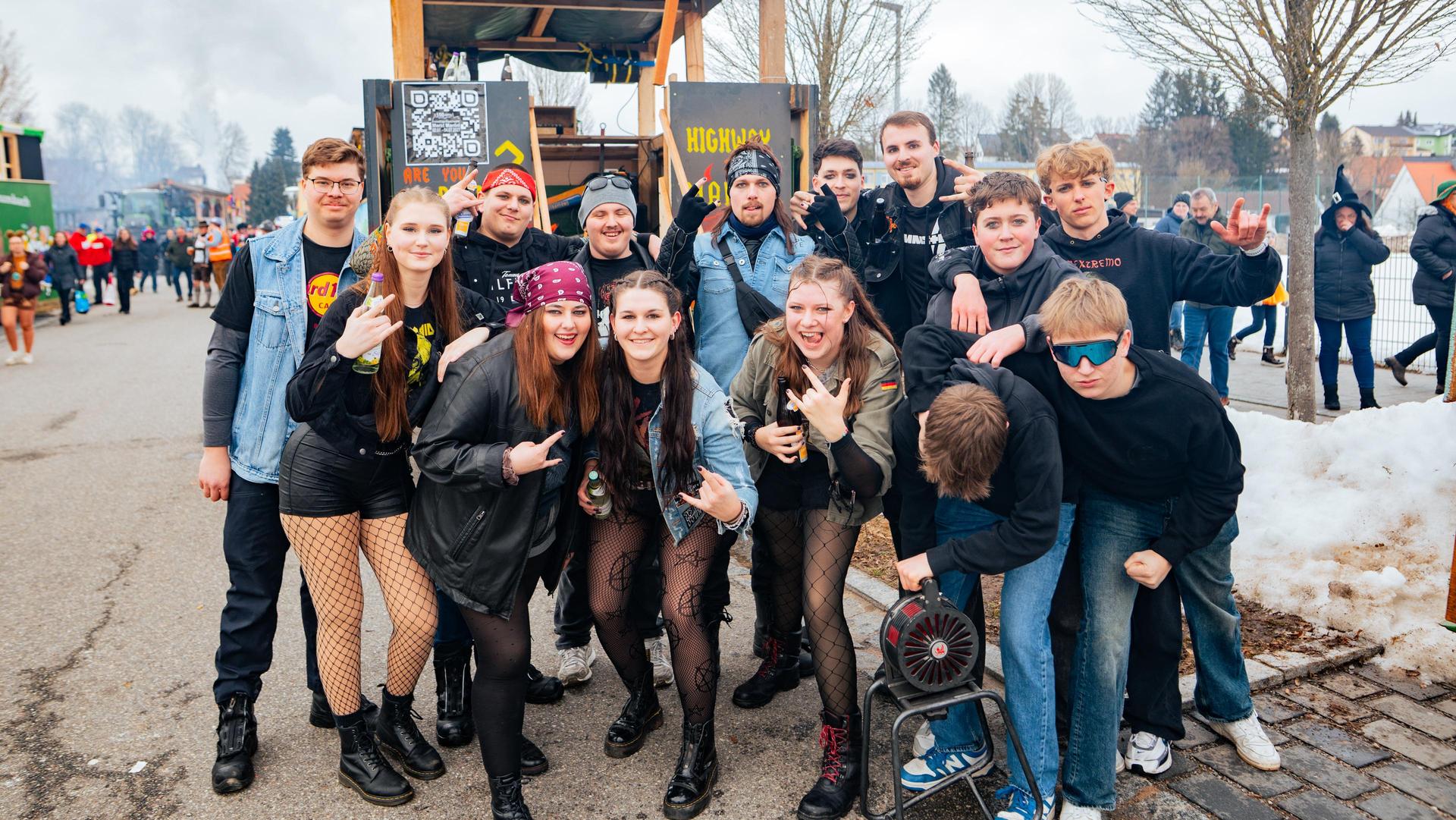 Am Sonntag wurde es bunt beim Pressather Faschingszug. (Bild: Hannes Stock)