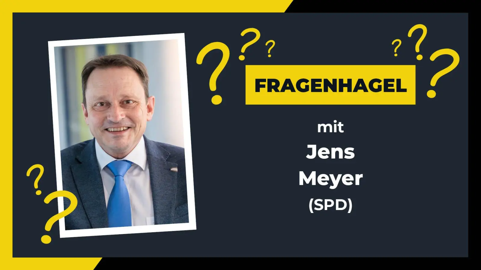 Jens Meyer (SPD) stellt sich den Fragen von Weiden24. (Bildmontage: Franka Eichl / Marina Gube)