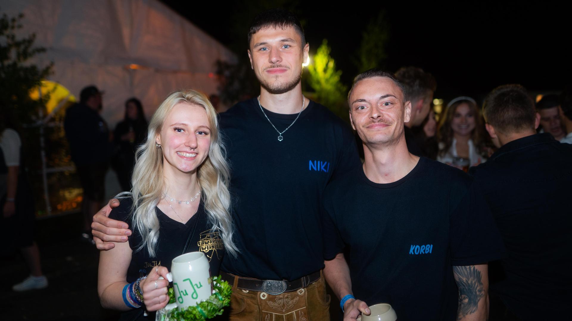 Wernberg feiert Kirwa, die Stoapfälzer Spitzbuam liefern die Musik zum Fest. (Bild: Hannes Stock)