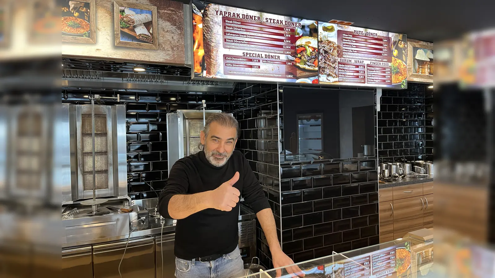 Inhaber Marco Cakmak.  (Archivbild: mcl)