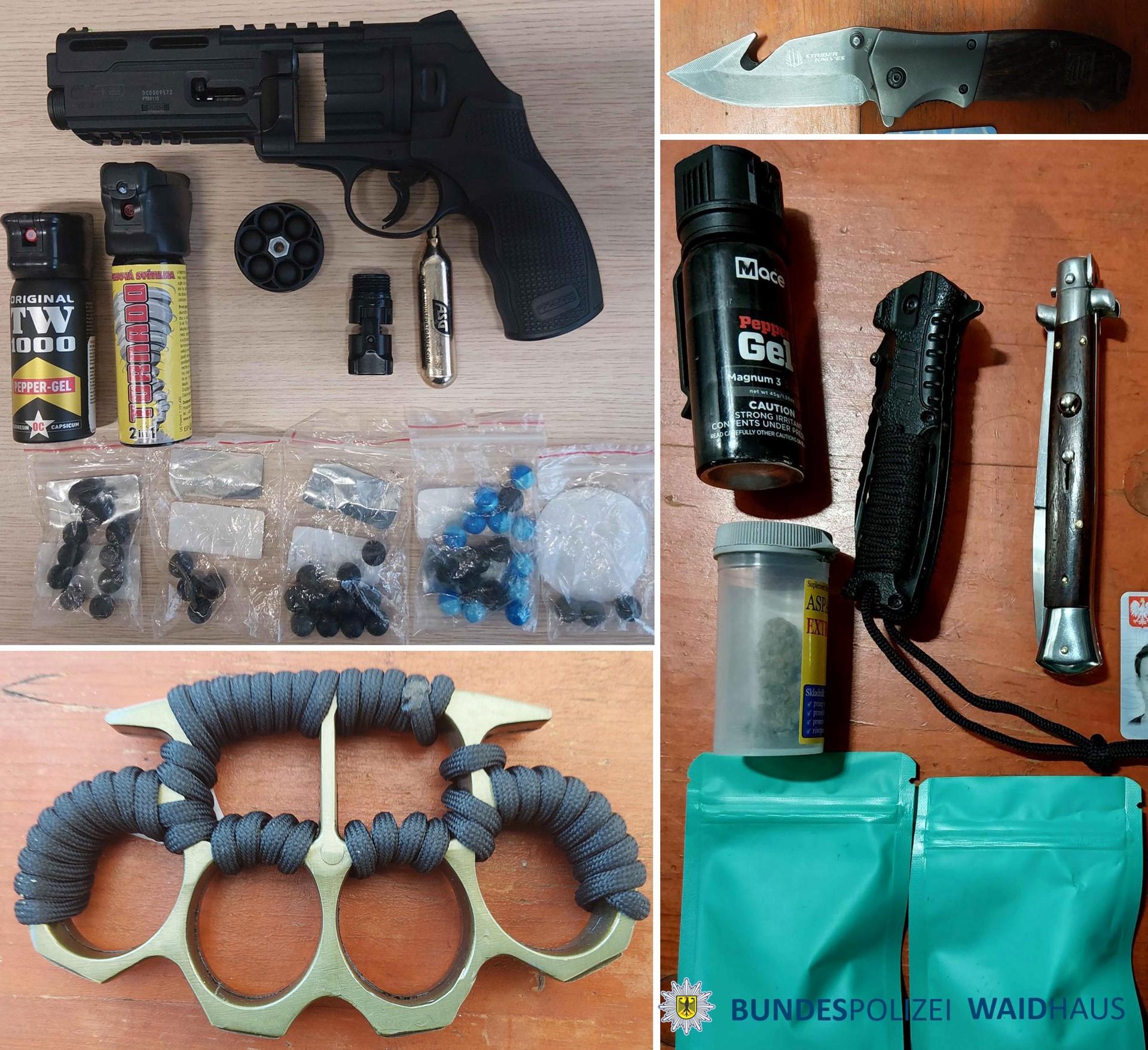 Am Wochenende haben Beamte der Bundespolizei Waidhaus bei Grenzkontrollen mehrere Verstöße festgestellt.  (Symbolbild: Bundespolizei)