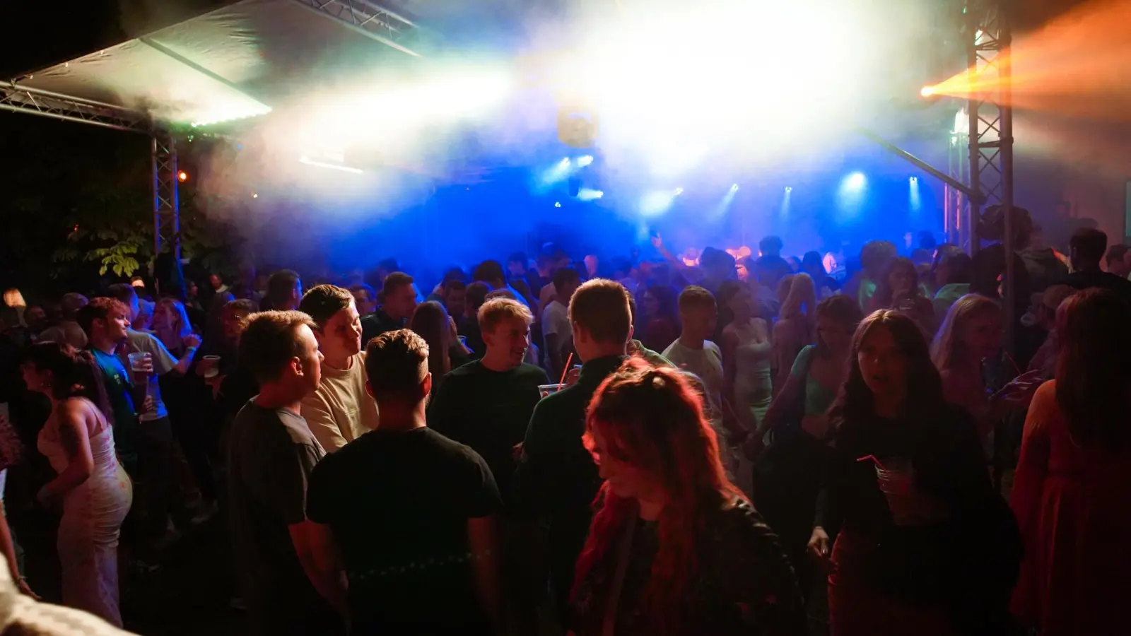 So war die Beachparty in Schirmitz 2024. (Bild: mcl)