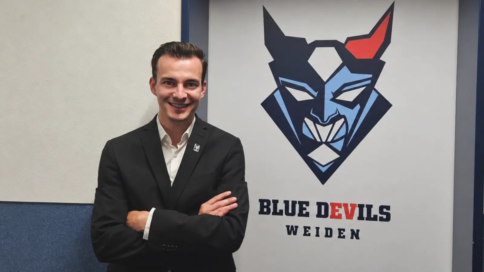 Lars Anselment ist ab 01.07.2026 der neue Leiter Sales &amp; Partnership Management bei den Blue Devils Weiden. (Bild: Claudia Bunk)