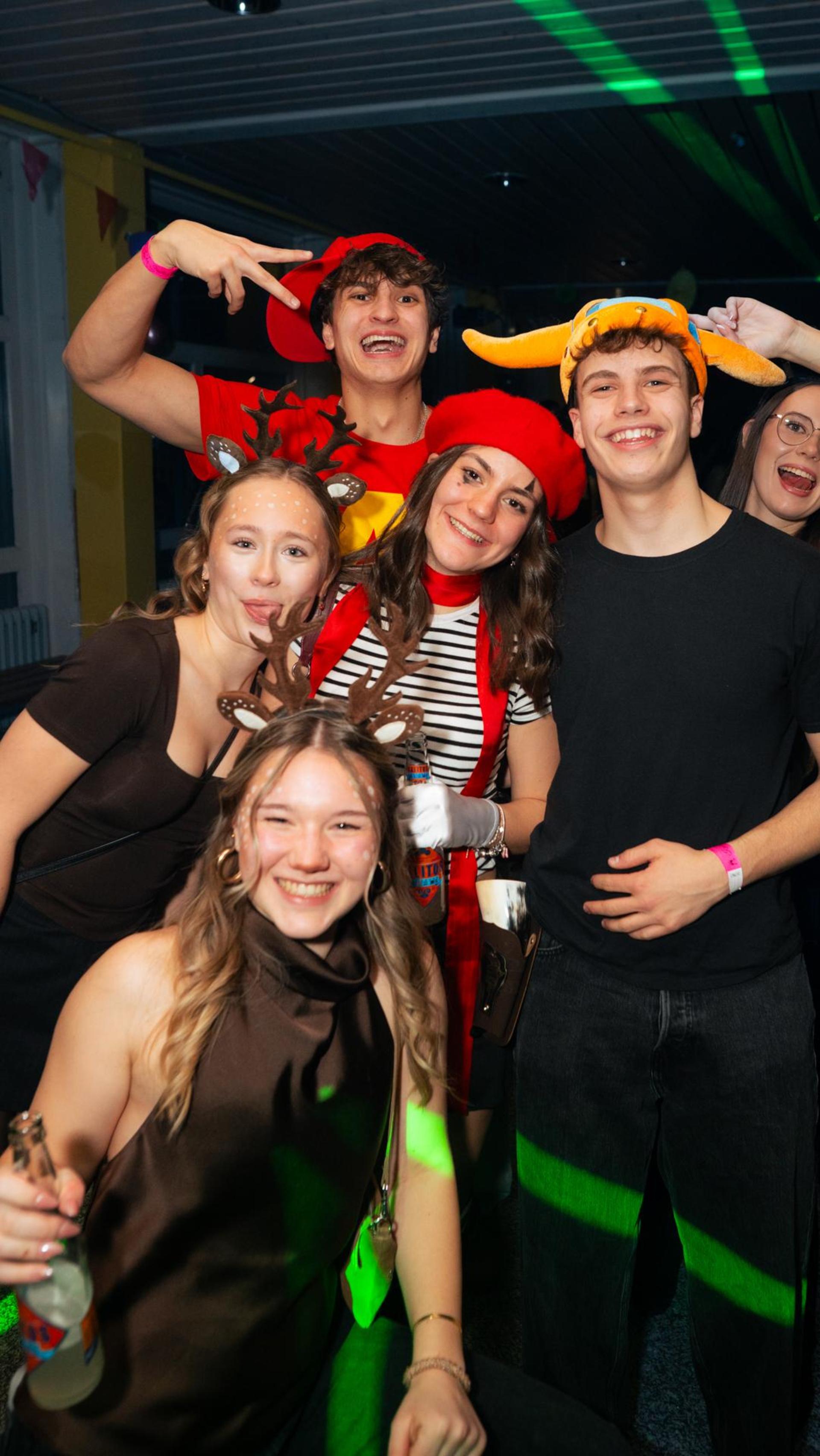 Am Kepler habt ihr die Faschings-Hochsaison mit einer Party eingeleitet. (Bild: Hannes Stock)