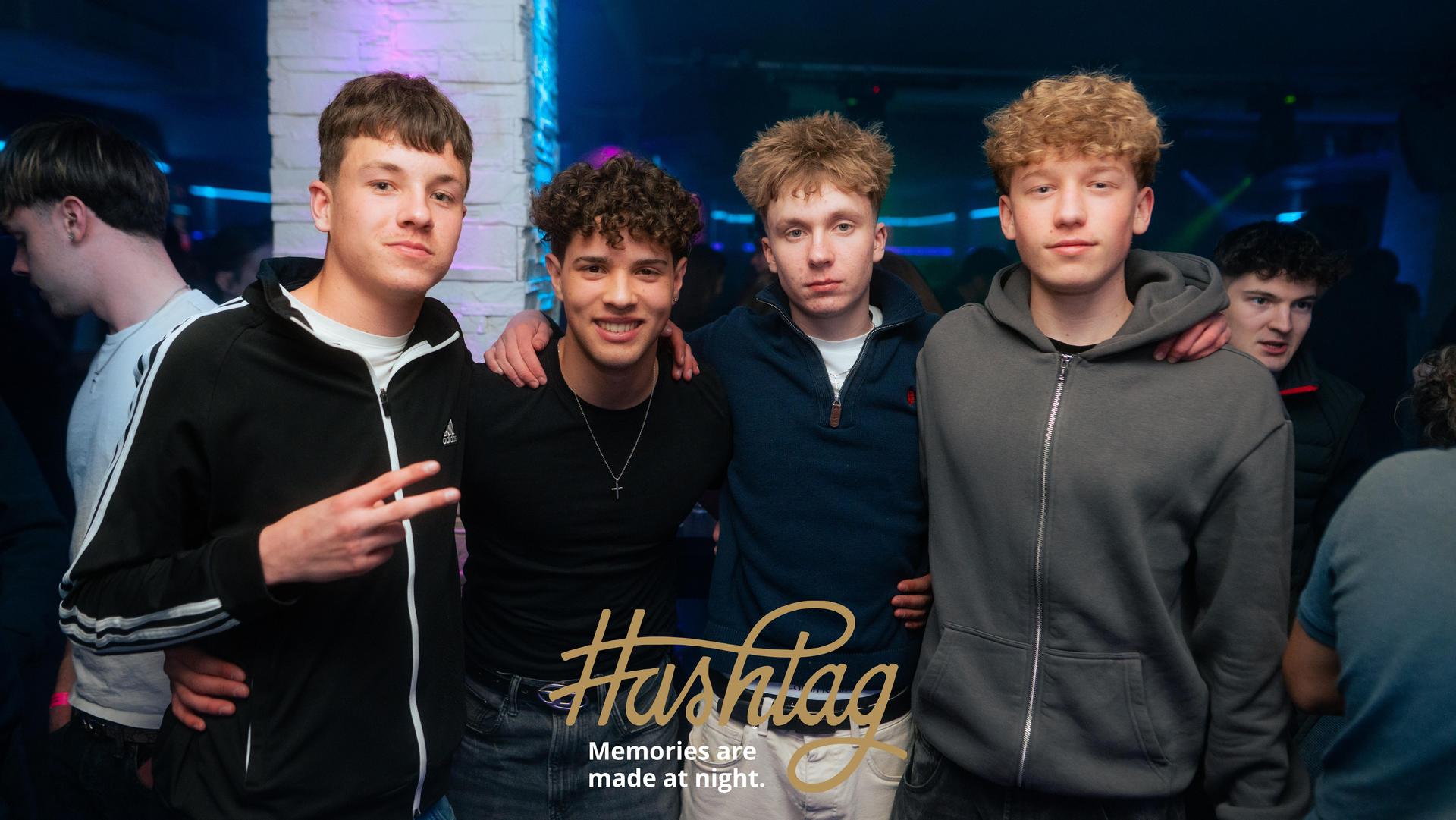 Im Hashtag haben euch am Freitag zwei neue, junge DJs eingeheizt: DJ Feco und DJ Whitekk. (Bild: Hannes Stock)