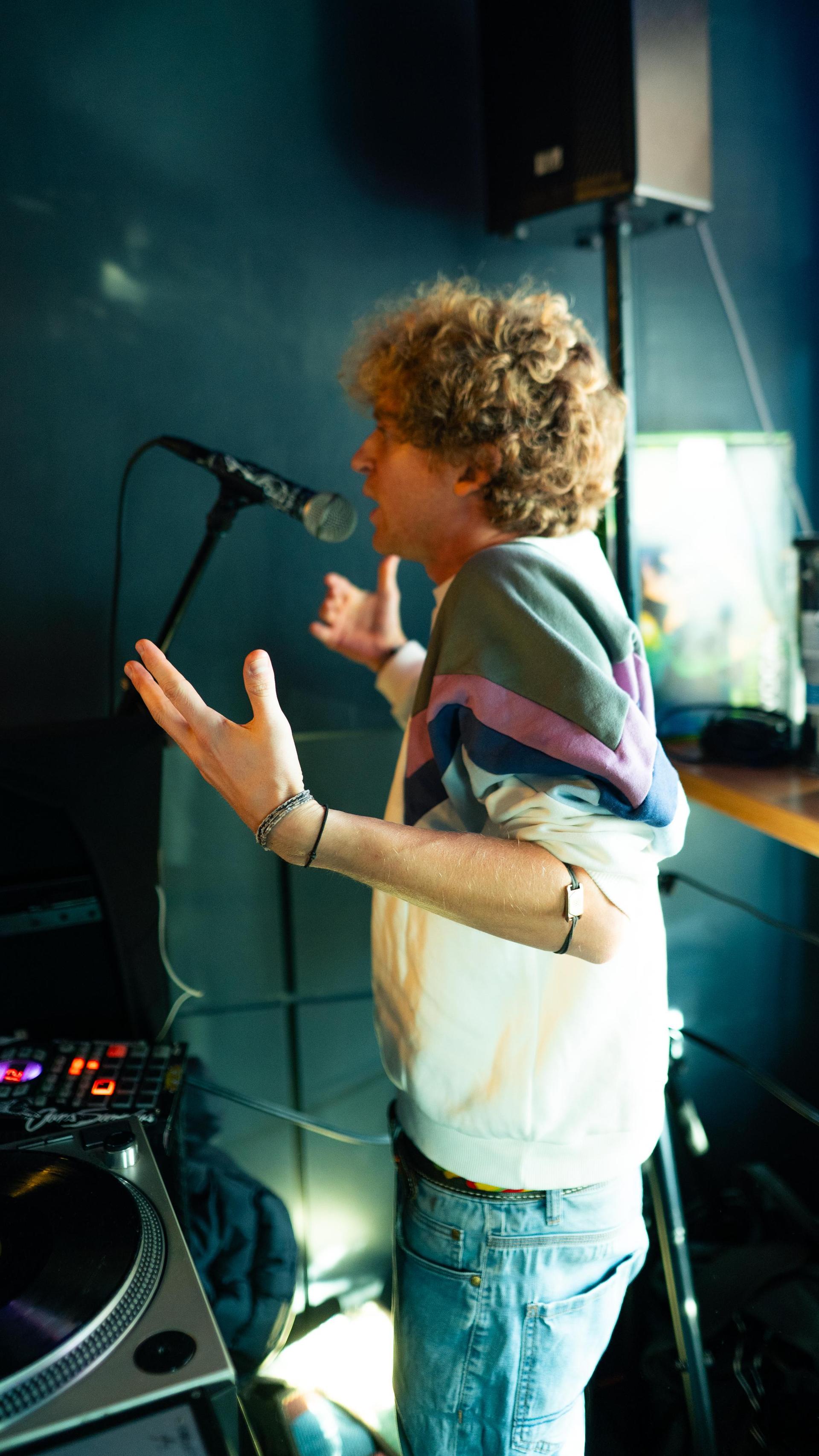 Bilder vom Rap-Frühschoppen bei Mamas Streetfood Bar in Weiden (Bild: Hannes Stock)