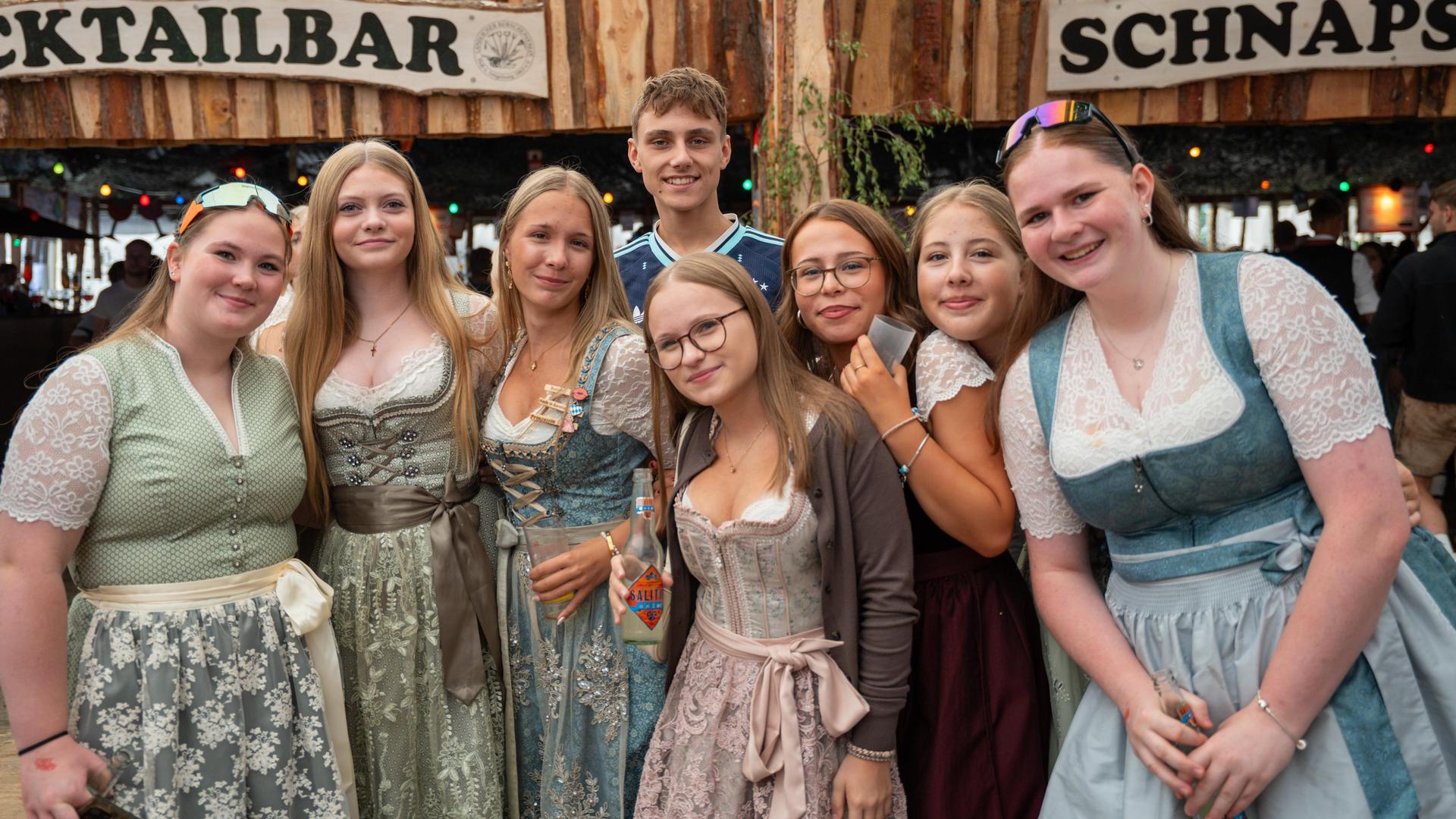 Highlights vom Flosser Kirwa Frühschoppen. (Bild: Marina Gube)