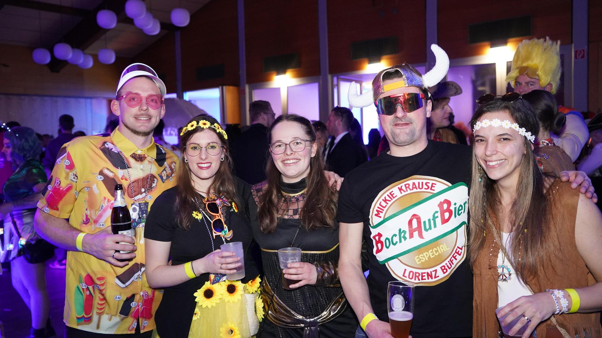 Die 1. Flosser Narrennacht 2026. (Bild: mcl)