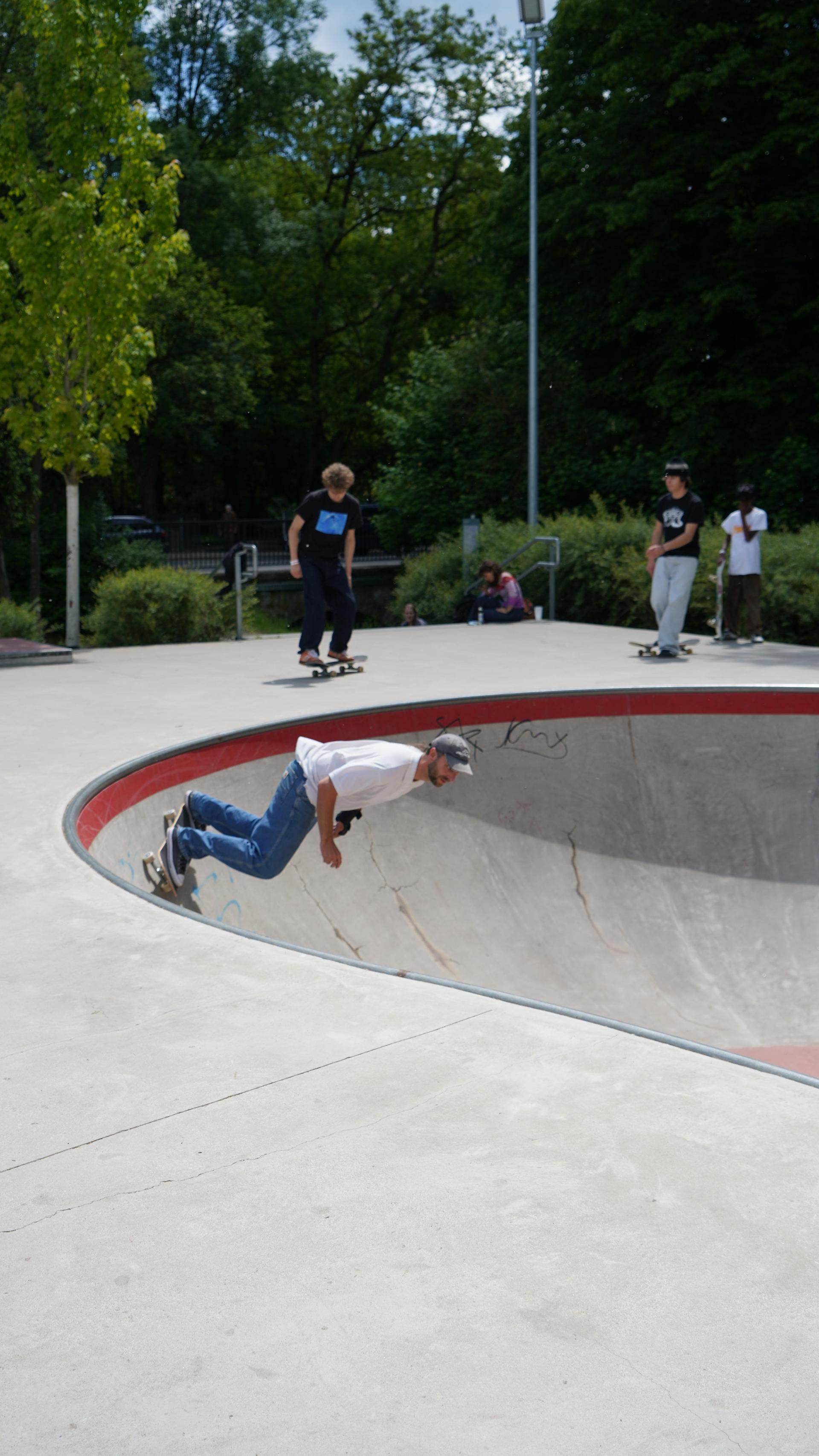 Der 4. Weidener Skatecontest. (Bild: mcl)