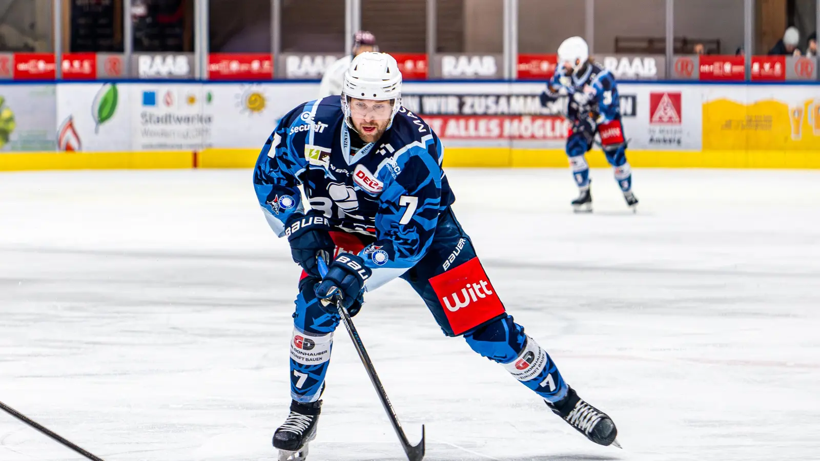 Luca Gläser wechselt zu den Selber Wölfen.  (Archivbild: Elke Englmaier)