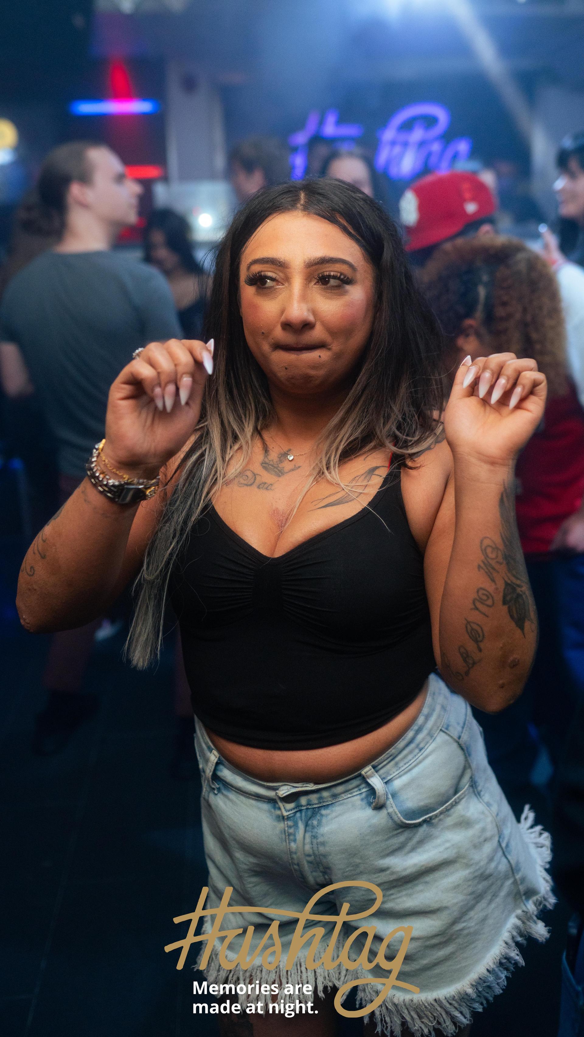 Im Hashtag ging es am Samstag in die zweite Runde der Party-Reihe Blacked Out. (Bild: Hannes Stock)