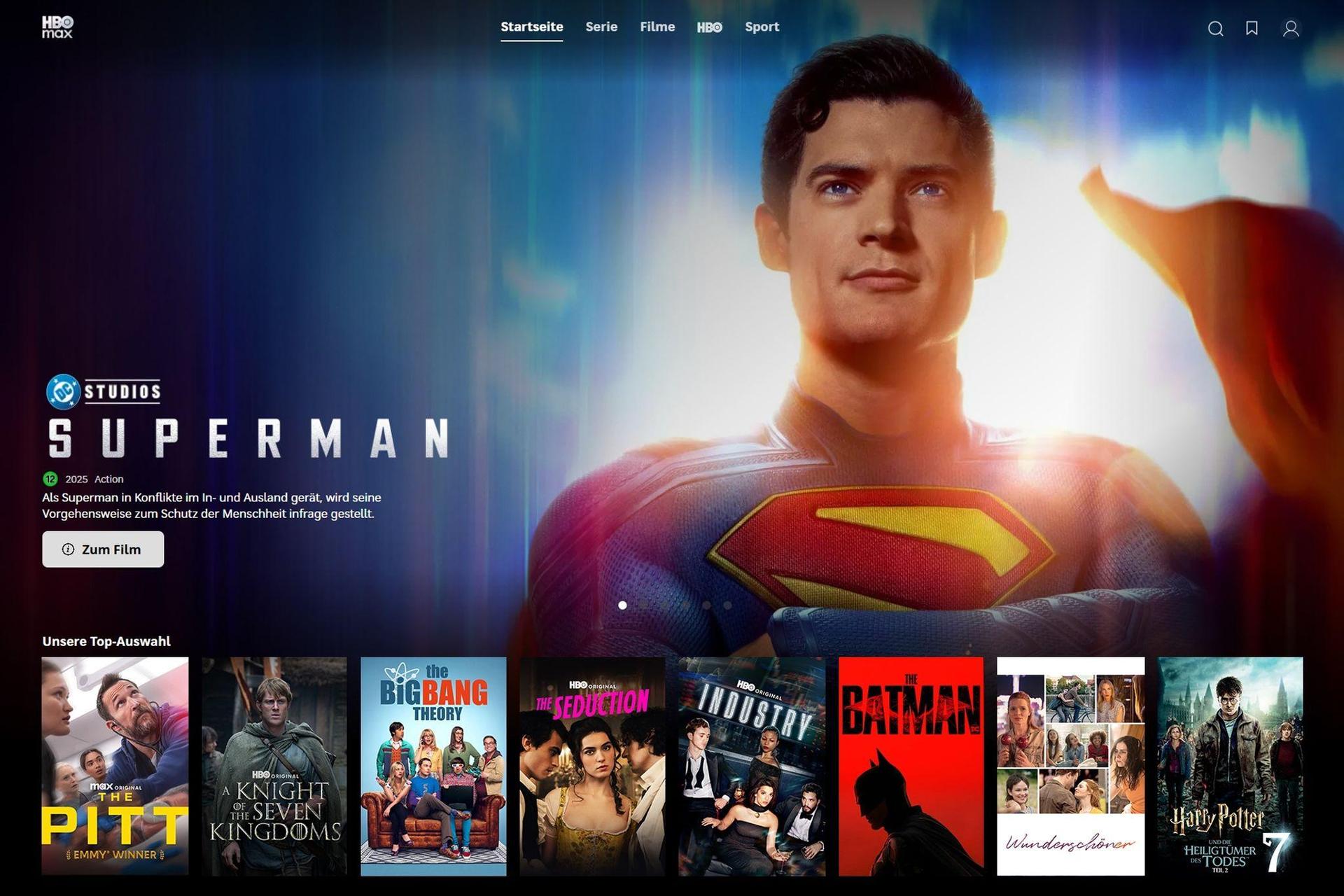 HBO hat bereits mehrere, preisgekrönte Serien in Auftrag gegeben. (Bild: -/HBO Max/dpa)