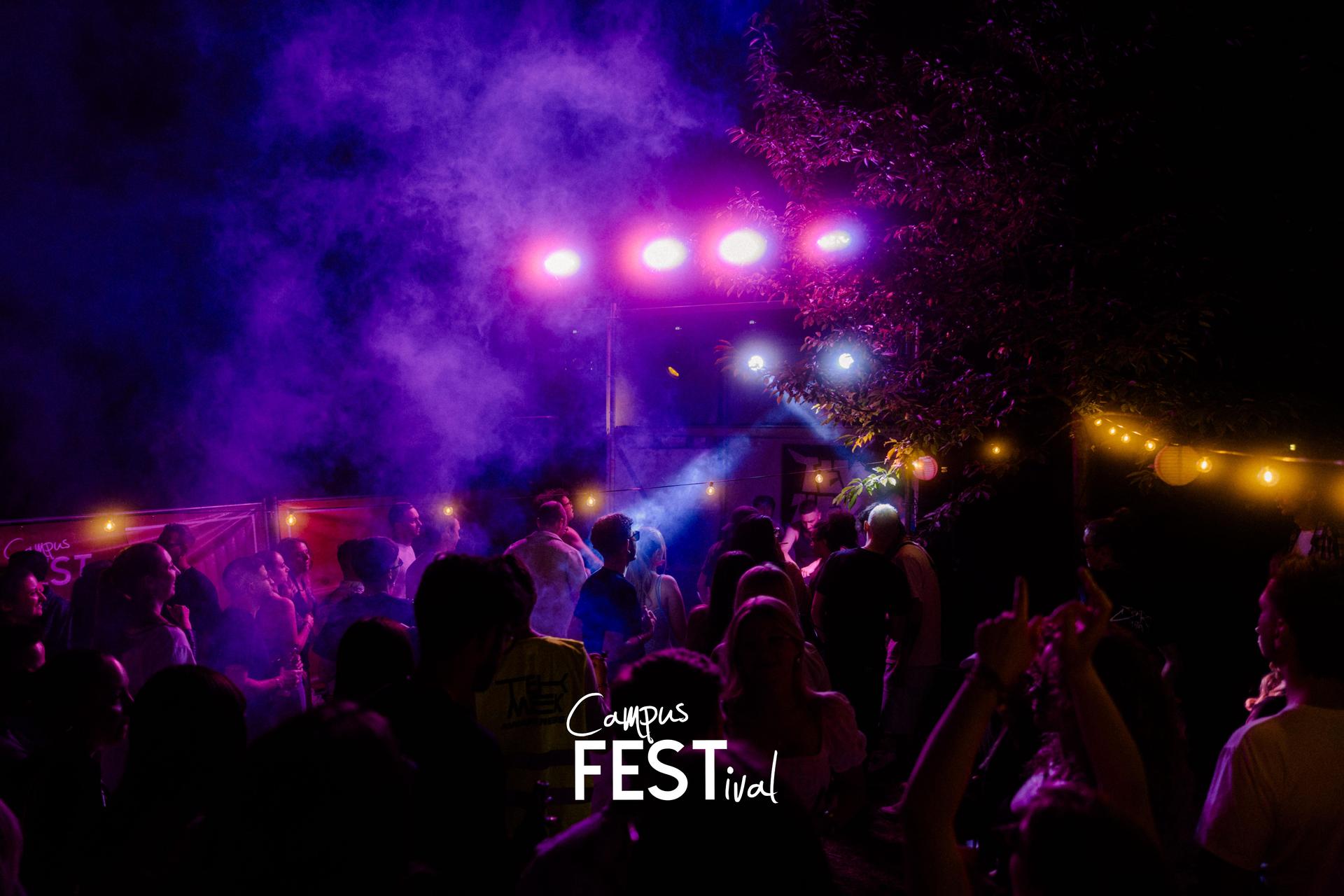 Das Campus Festival 2025 in Weiden. (Bild: Lukas Frey)