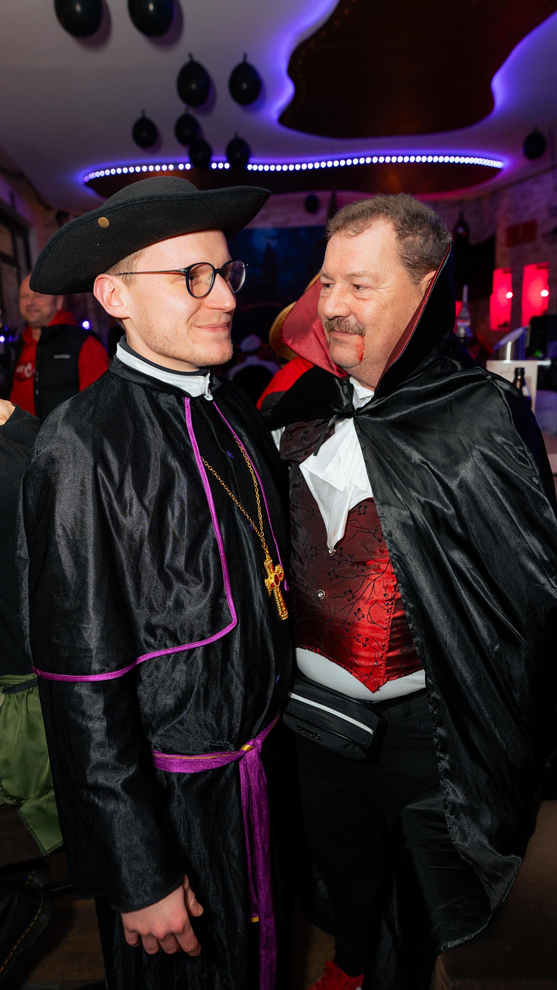 Faschingstreiben im SantoRino. (Bild: Hannes Stock)