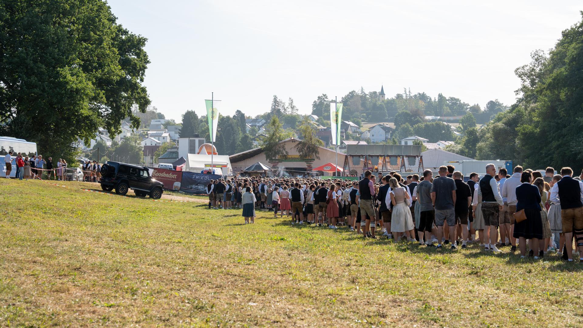 Highlights vom Flosser Kirwa Frühschoppen. (Bild: Marina Gube)