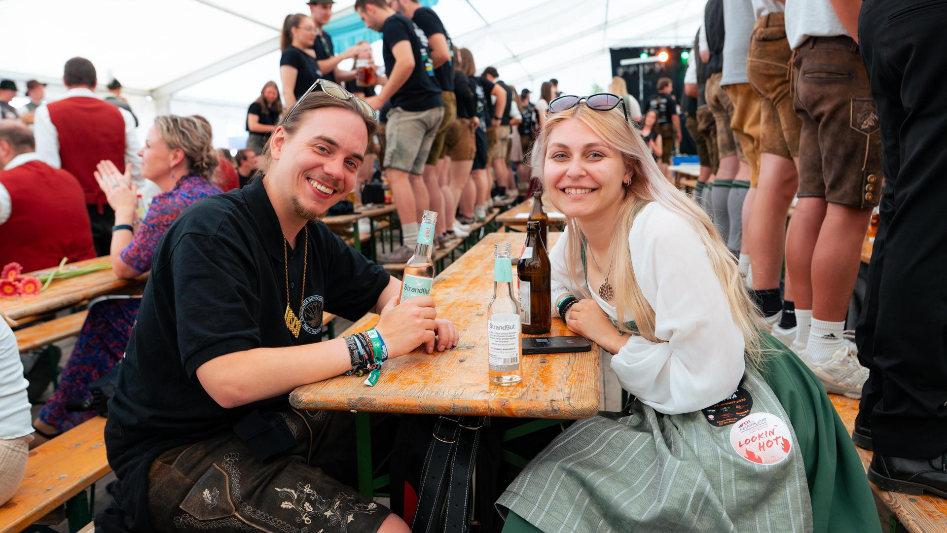 Der Burschenverein Parkstein feierte ein rauschendes Fest. (Bild: Hannes Stock)