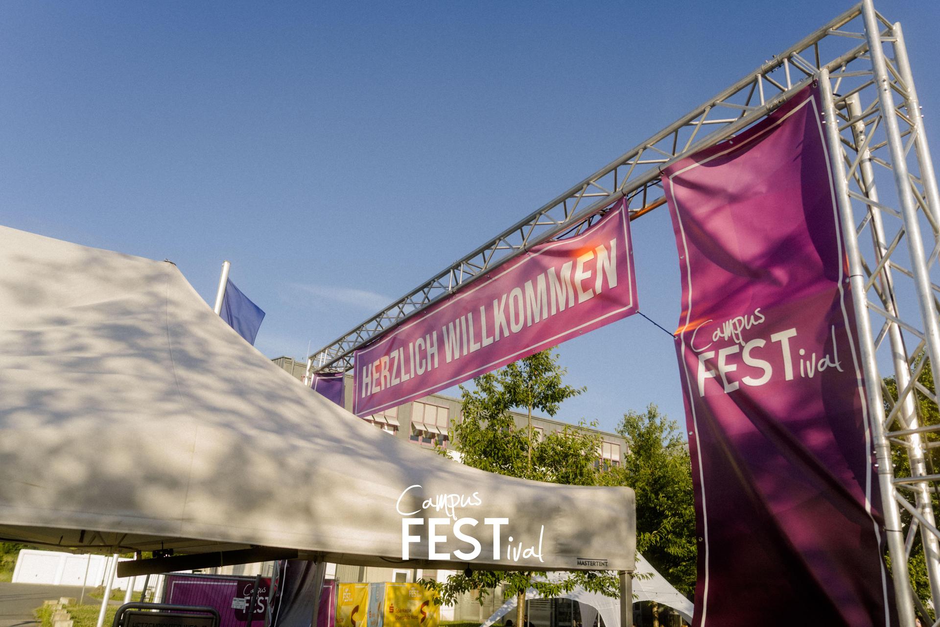Das Campus Festival 2025 in Weiden. (Bild: Lukas Frey)