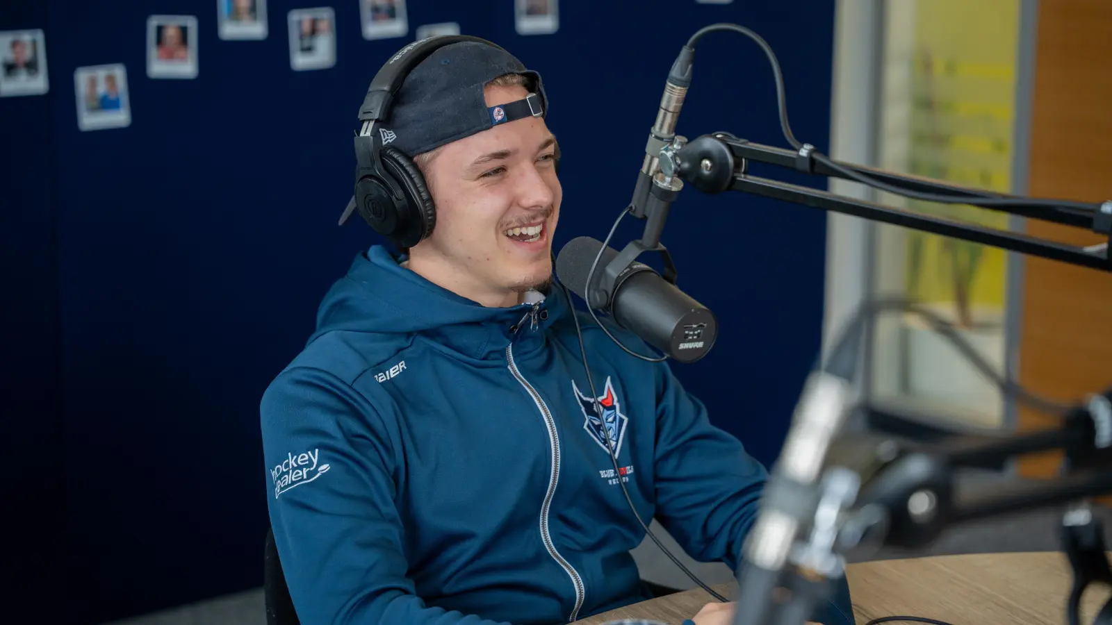 Youngster Georg Thal war in der neuen Folge des Podcasts „Powerplay” zu Gast. (Bild: Marina Gube)