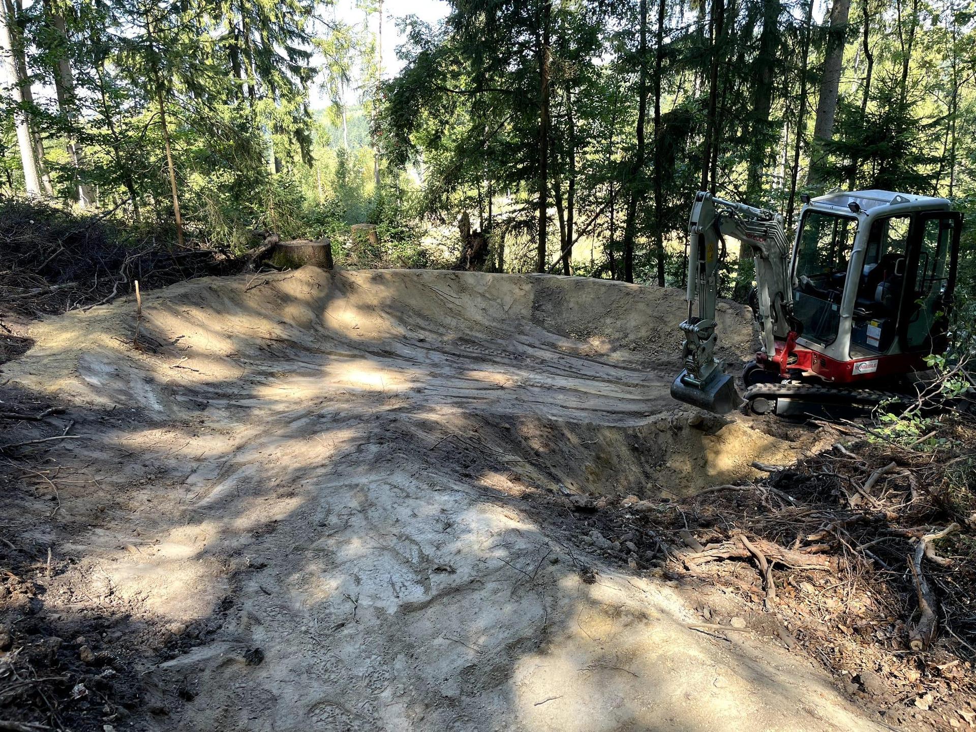 Im Oberpfälzer Wald sollen vier neue Mountainbike-Trails entstehen. Die offizielle Eröffnung ist für Frühjahr 2027 geplant.  (Bild: Naturparkland)