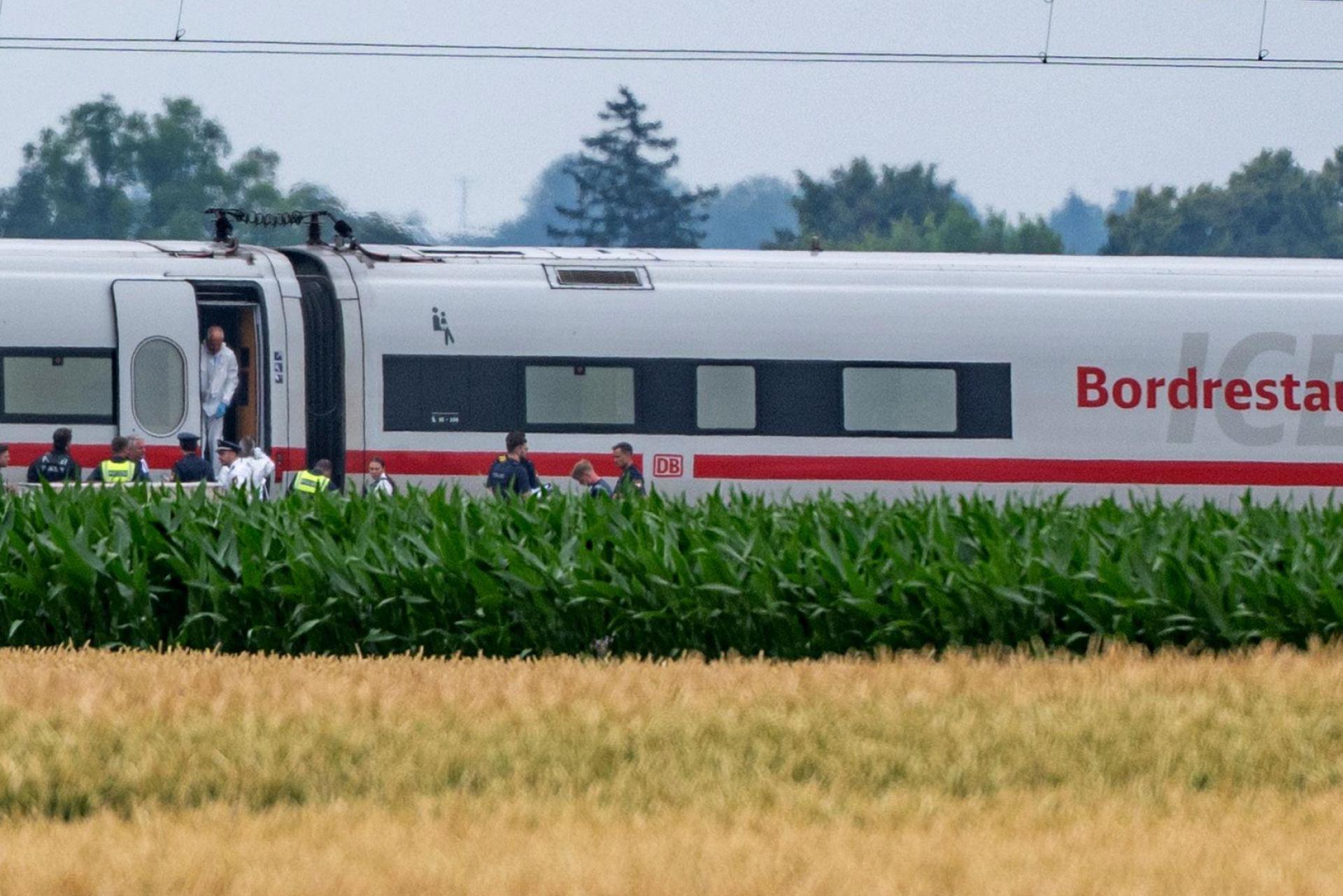 Ein Jahr nach dem Axtangriff in einem ICE in Niederbayern ist das Urteil gegen den Beschuldigten gesprochen worden. (Archivbild) (Bild: Armin Weigel/dpa)