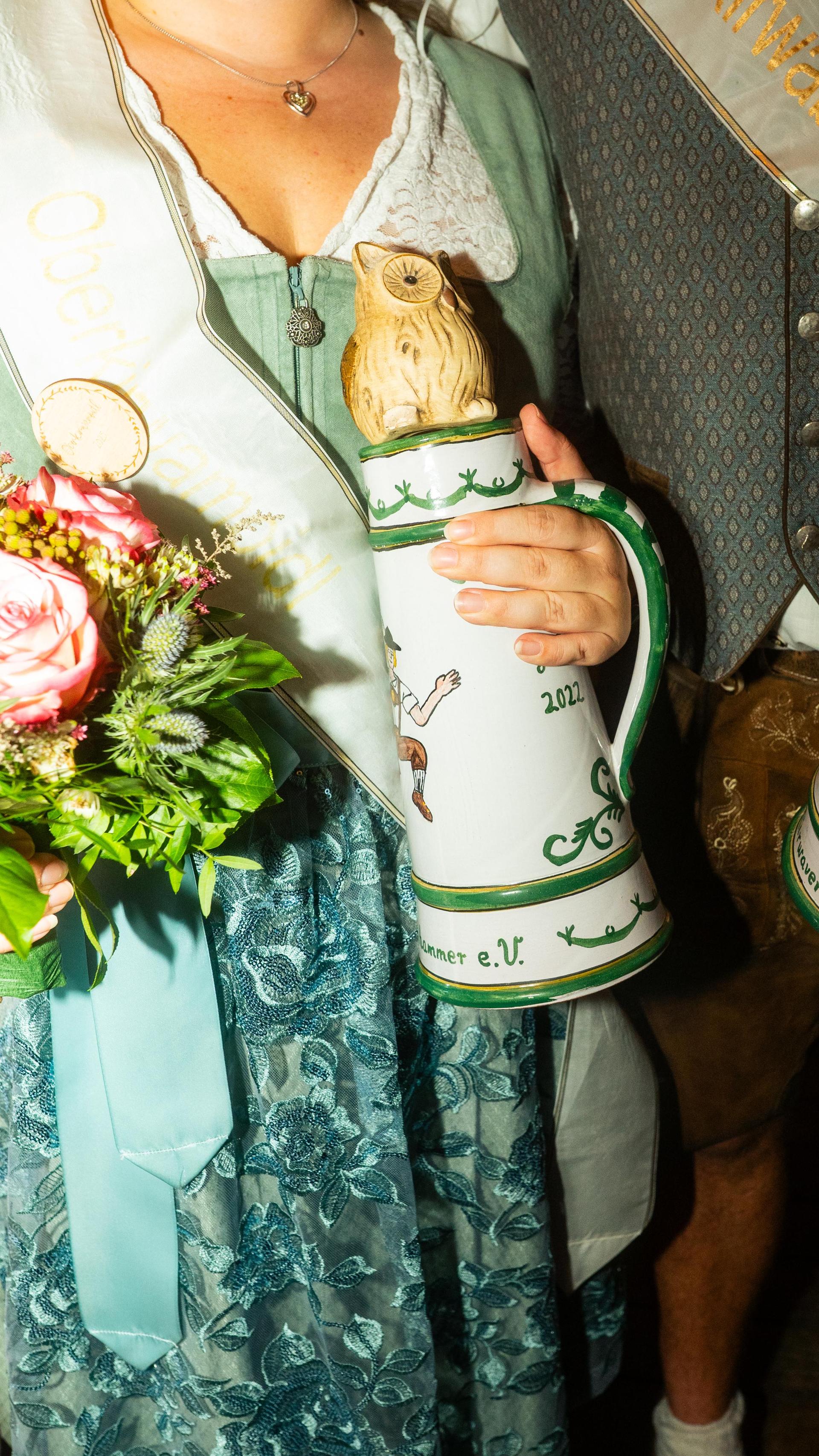 Auch am Sonntag habt ihr auf der Kirwa in Weiherhammer gefeiert. (Bild: Hannes Stock)