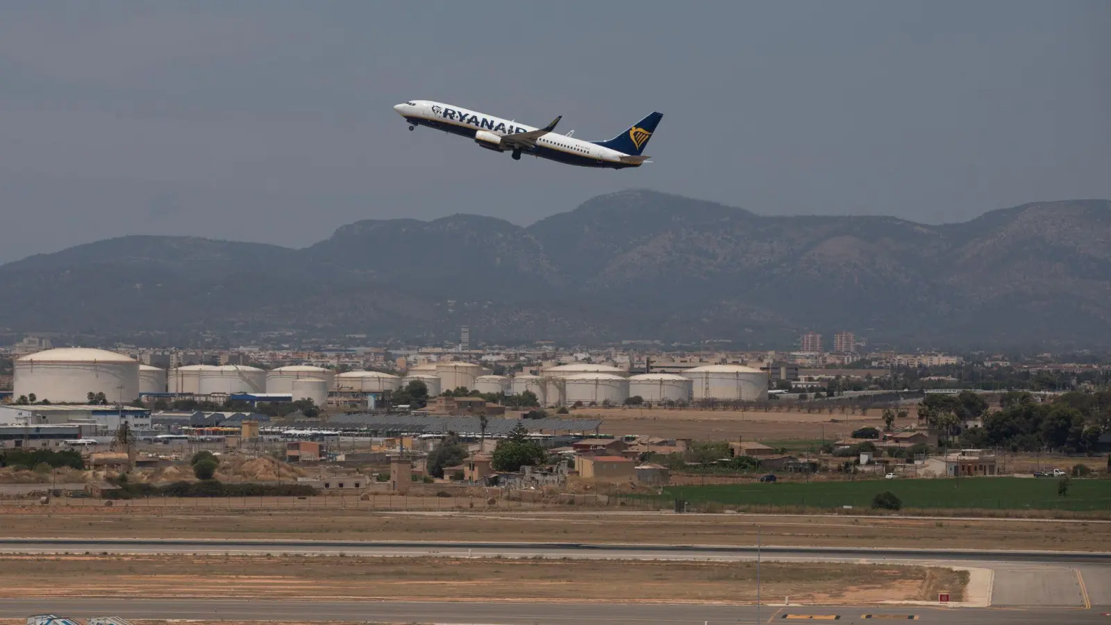 Der Zwischenfall dauerte circa 20 Minuten. (Archivbild) (Bild: Clara Margais/dpa)