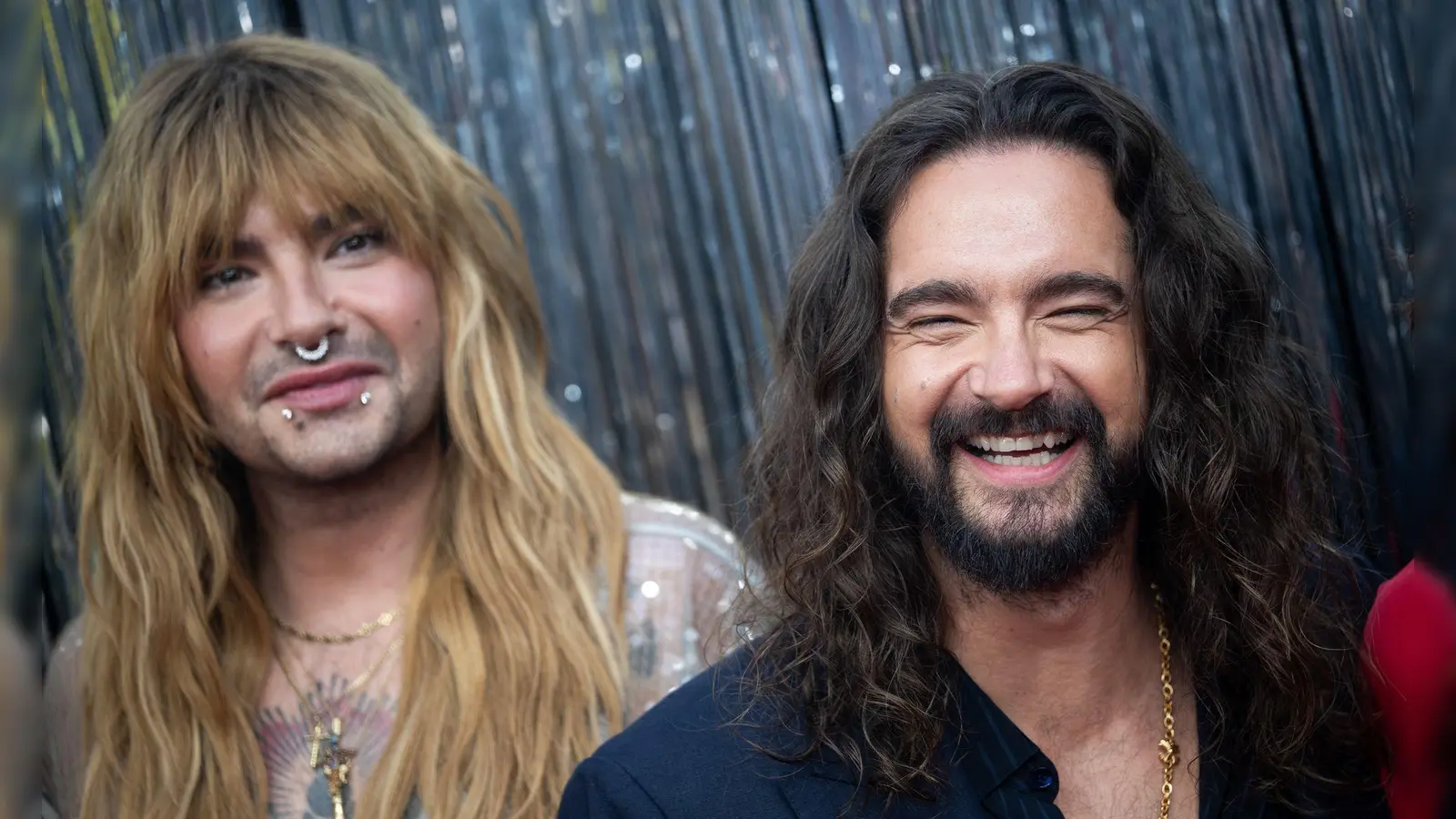 Wollen im Dezember „Wetten, dass..?“ moderiern: Bill (links) und Tom Kaulitz. (Archivbild)  (Bild: Sebastian Gollnow/dpa)