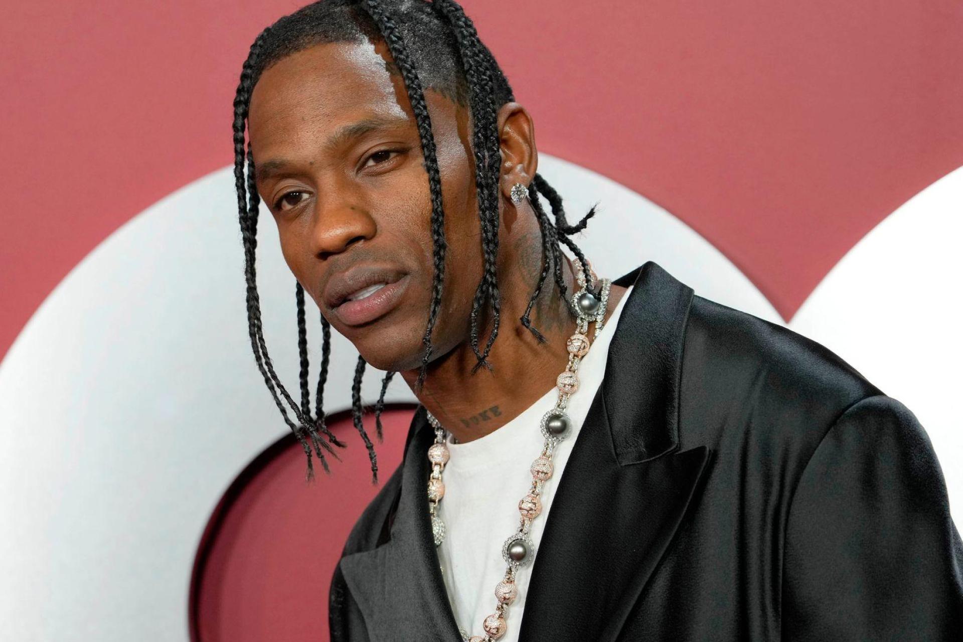 Der kurze Auftritt des US-Rappers Travis Scott verärgerte viele türkische Fans. (Archivbild) (Bild: Chris Pizzello/Invision/AP/dpa)