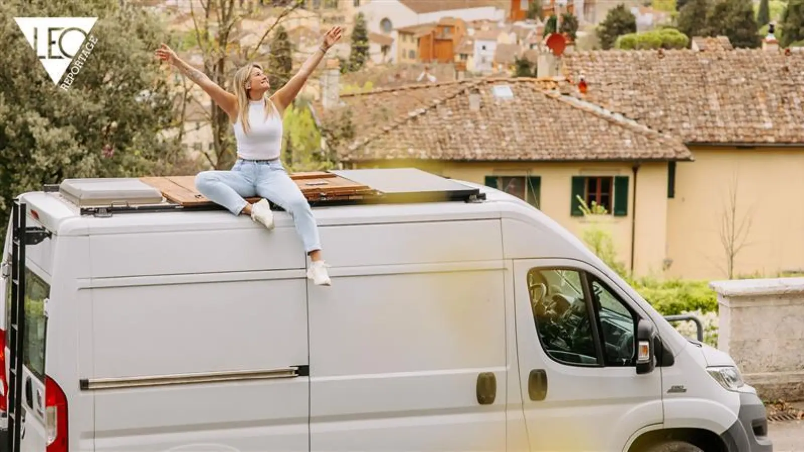 Samy taucht in Italien in das Solo-Vanlife ein. (Bild: samyleaves)