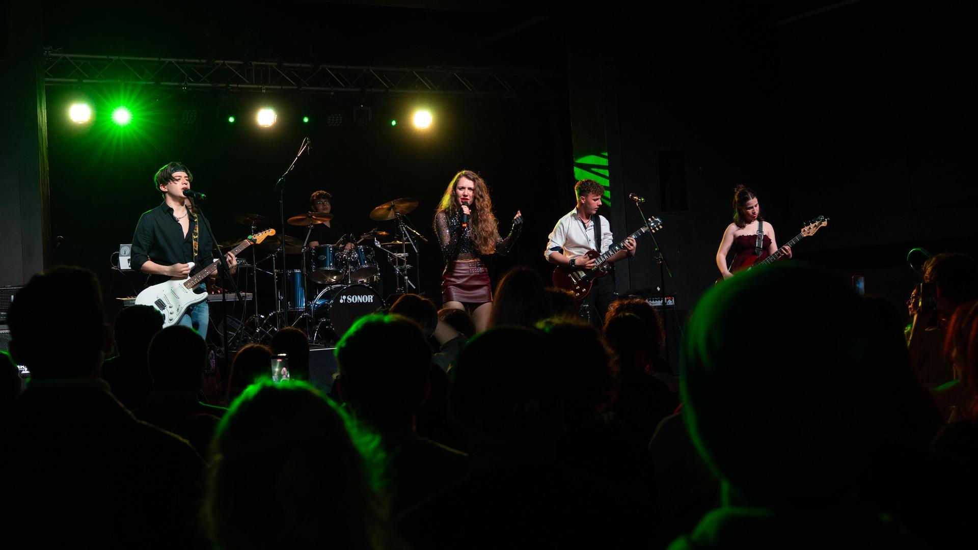 Bandcontest „Weiden tobt” im JUZ in Weiden. (Bild: Marina Gube)