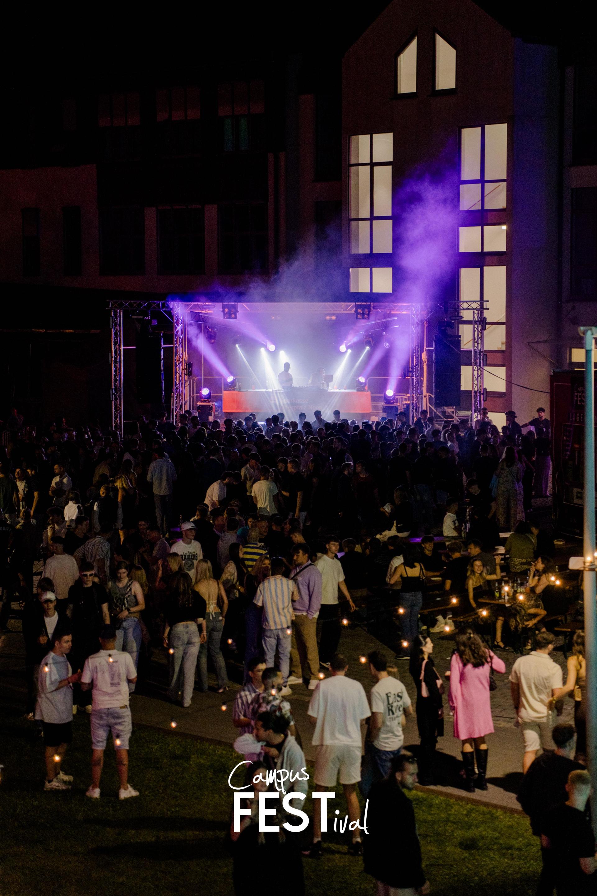 Das Campus Festival 2025 in Weiden. (Bild: Lukas Frey)