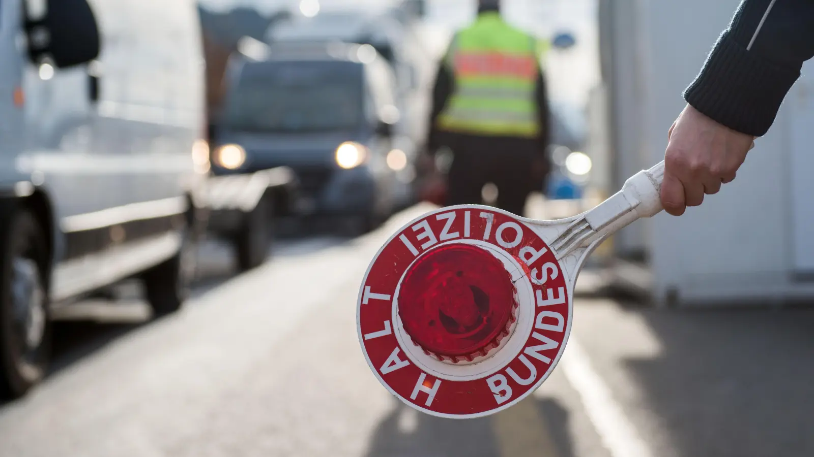 Eine Kontrolle der Polizei (Symbolbild: Bundespolizei)
