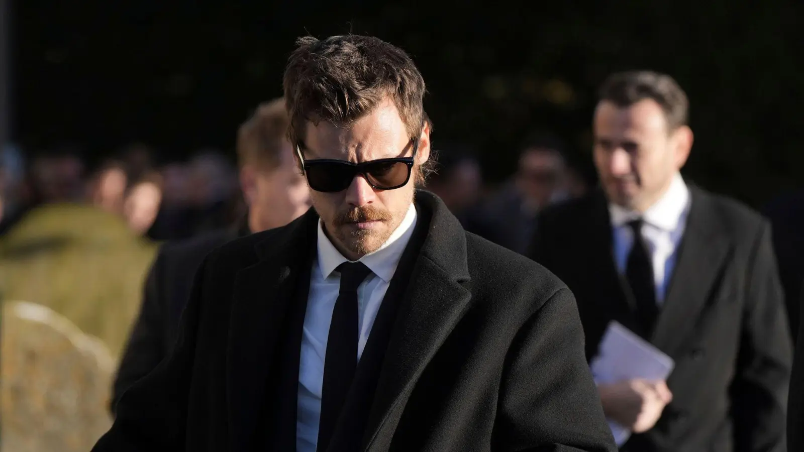 Der Tod seines Ex-Bandkollegen und Freundes Liam Payne hat den britischen Popstar Harry Styles zum Nachdenken über sein eigenes Leben angeregt. (Archivbild) (Bild: Andrew Matthews/PA/AP/dpa)