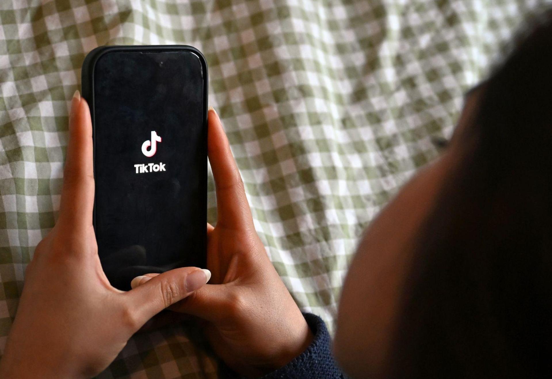 Gegen die Online-Plattform TikTok des chinesischen Anbieters ByteDance laufen mehrere EU-Verfahren. (Symbolbild)  (Bild: Elisa Schu/dpa)