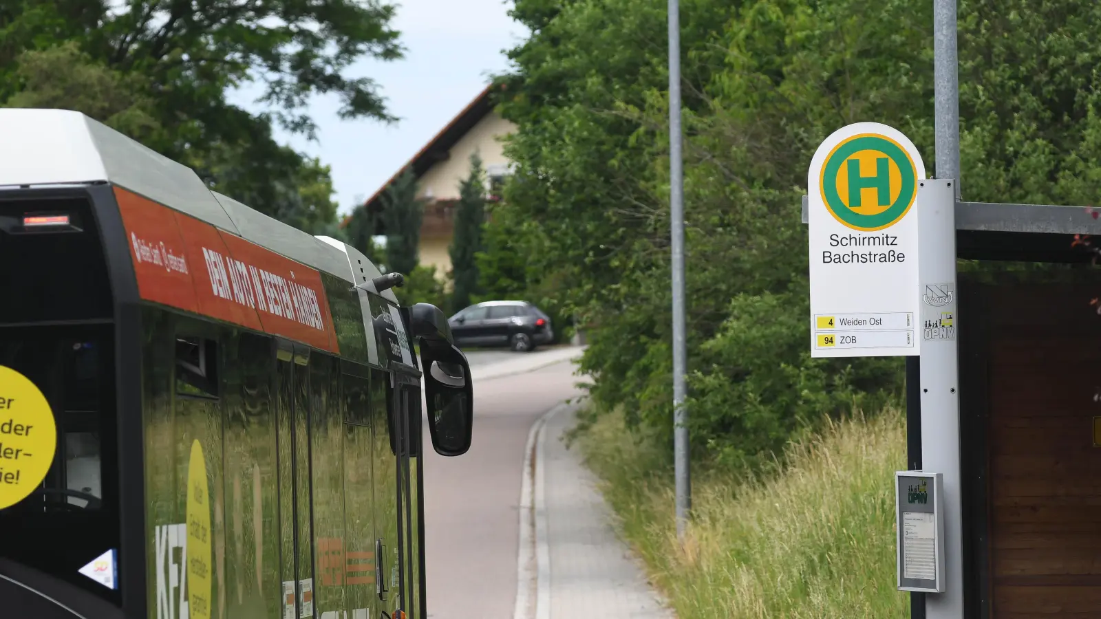 Am heutigen Mittwoch gibt Marlo Grosshardt ein Popup-Konzert in Schirmitz. Treffpunkt ist die Bushaltestelle Bachstraße. (Bild: Gabi Schönberger)