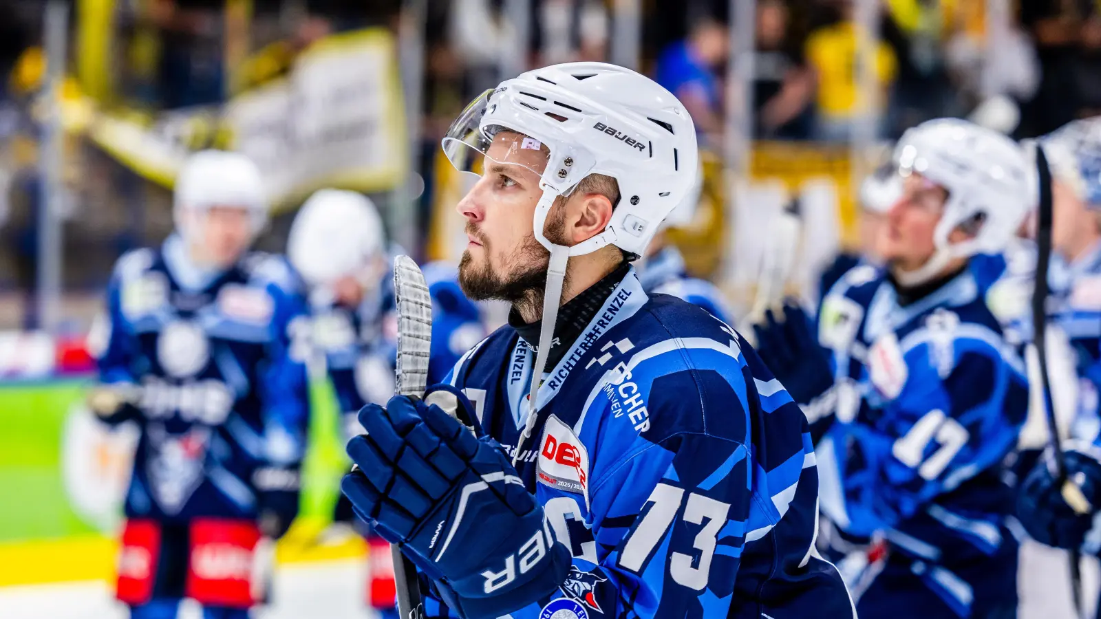 Die Blue Devils Weiden müssen langfristig auf Kapitän Tomas Rubes verzichten. (Bild: Tobias Neubert/exb)