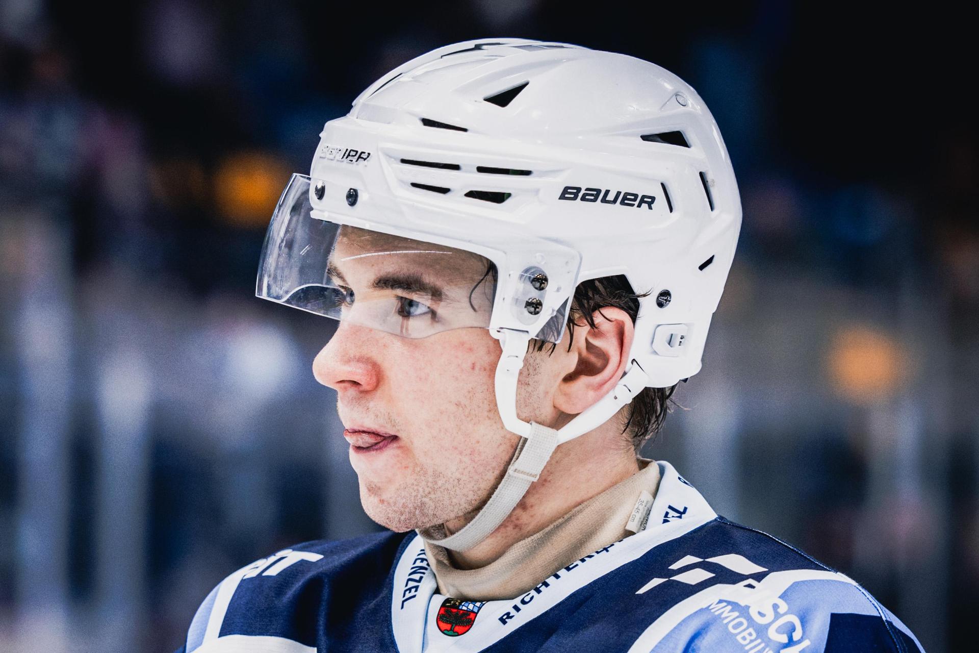 Paul Vinzens kommt per Förderlizenz zurück zu den Blue Devils Weiden.  (Archivbild: Tobias Neubert)