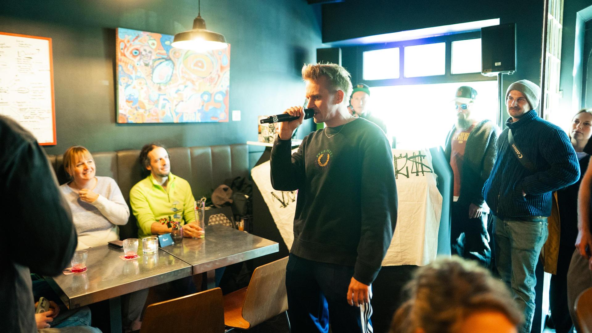 Bilder vom Rap-Frühschoppen bei Mamas Streetfood Bar in Weiden (Bild: Hannes Stock)