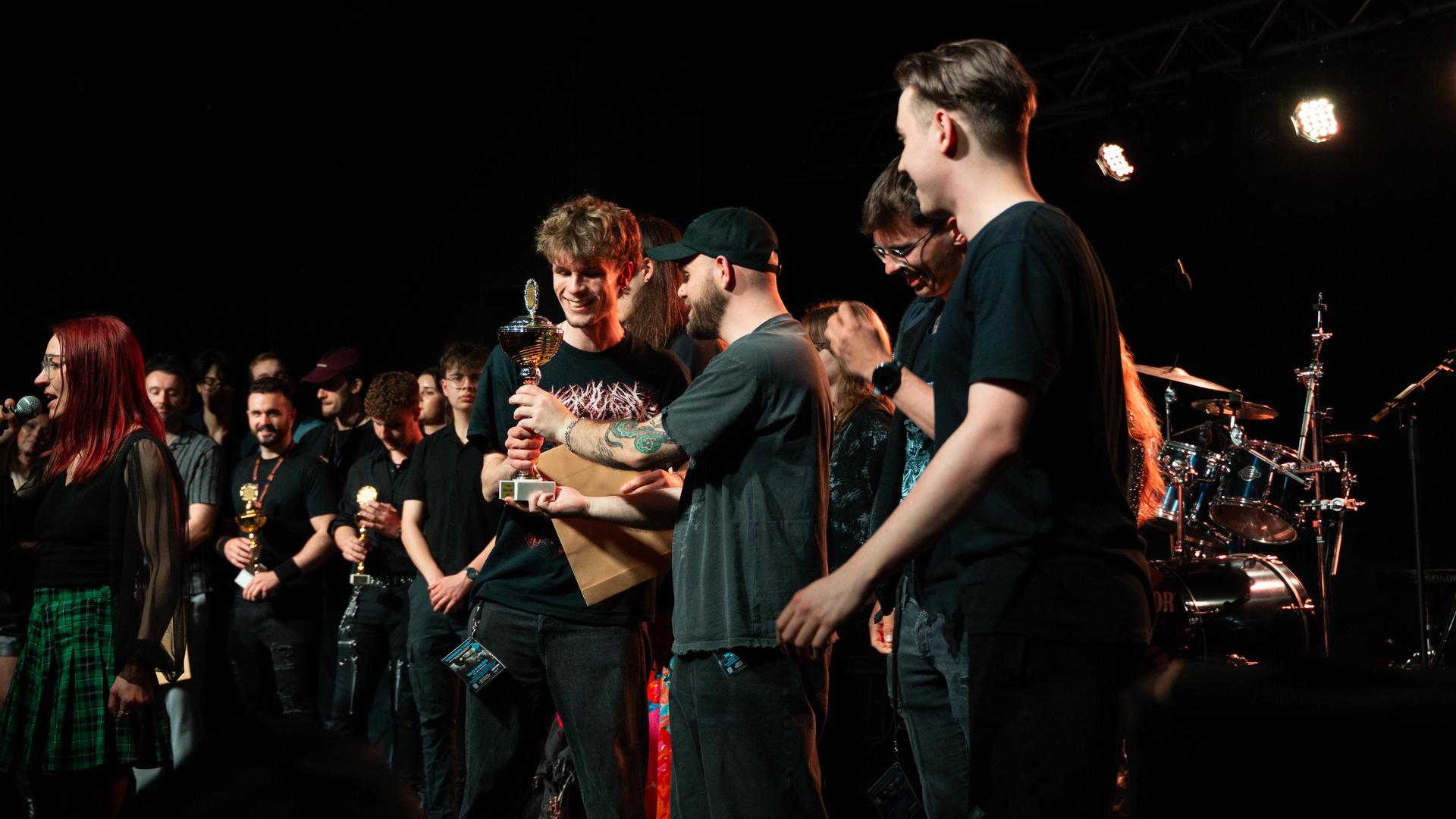 Bandcontest „Weiden tobt” im JUZ in Weiden. (Bild: Marina Gube)