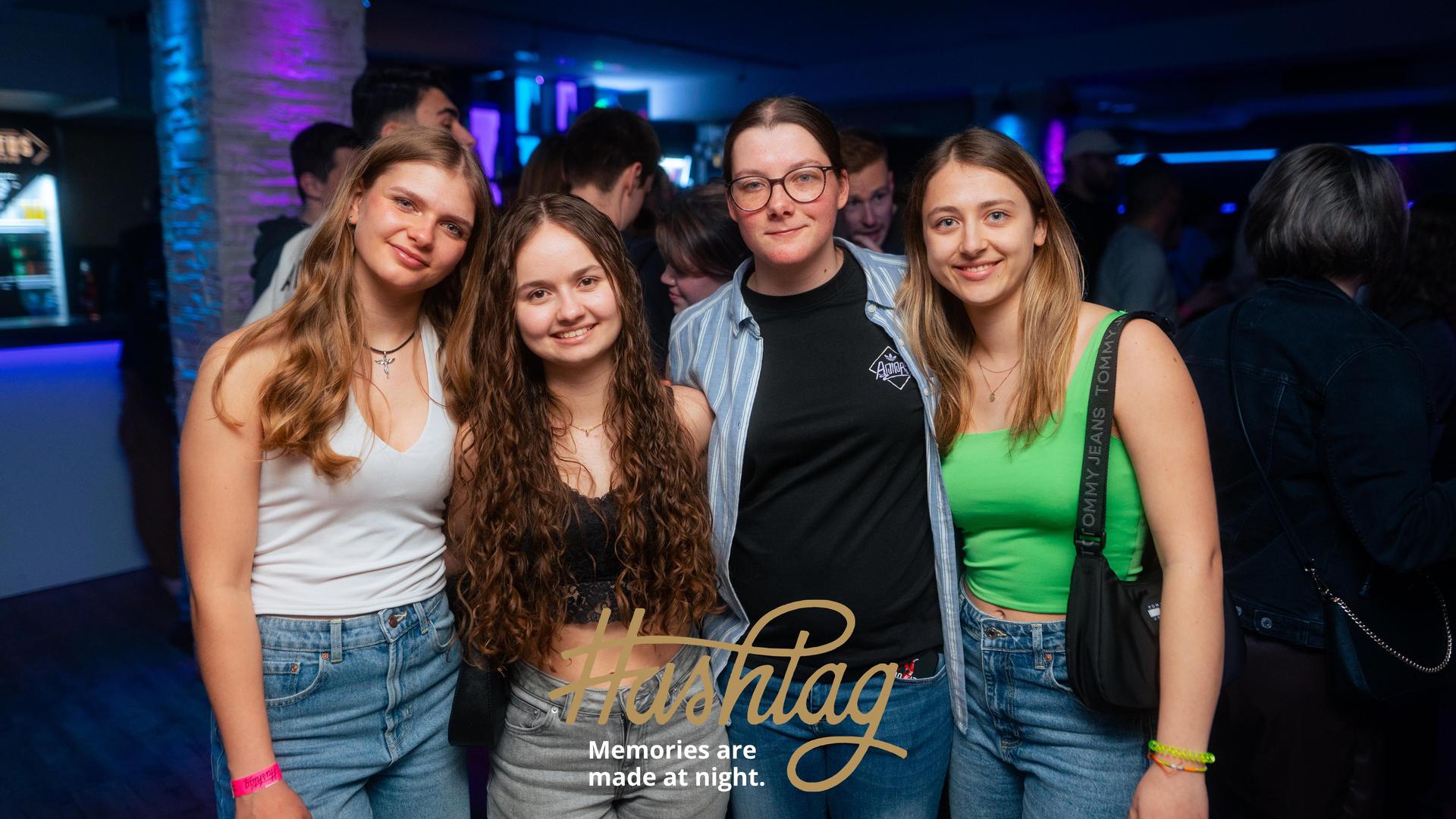 Im Hashtag haben euch am Freitag zwei neue, junge DJs eingeheizt: DJ Feco und DJ Whitekk. (Bild: Hannes Stock)